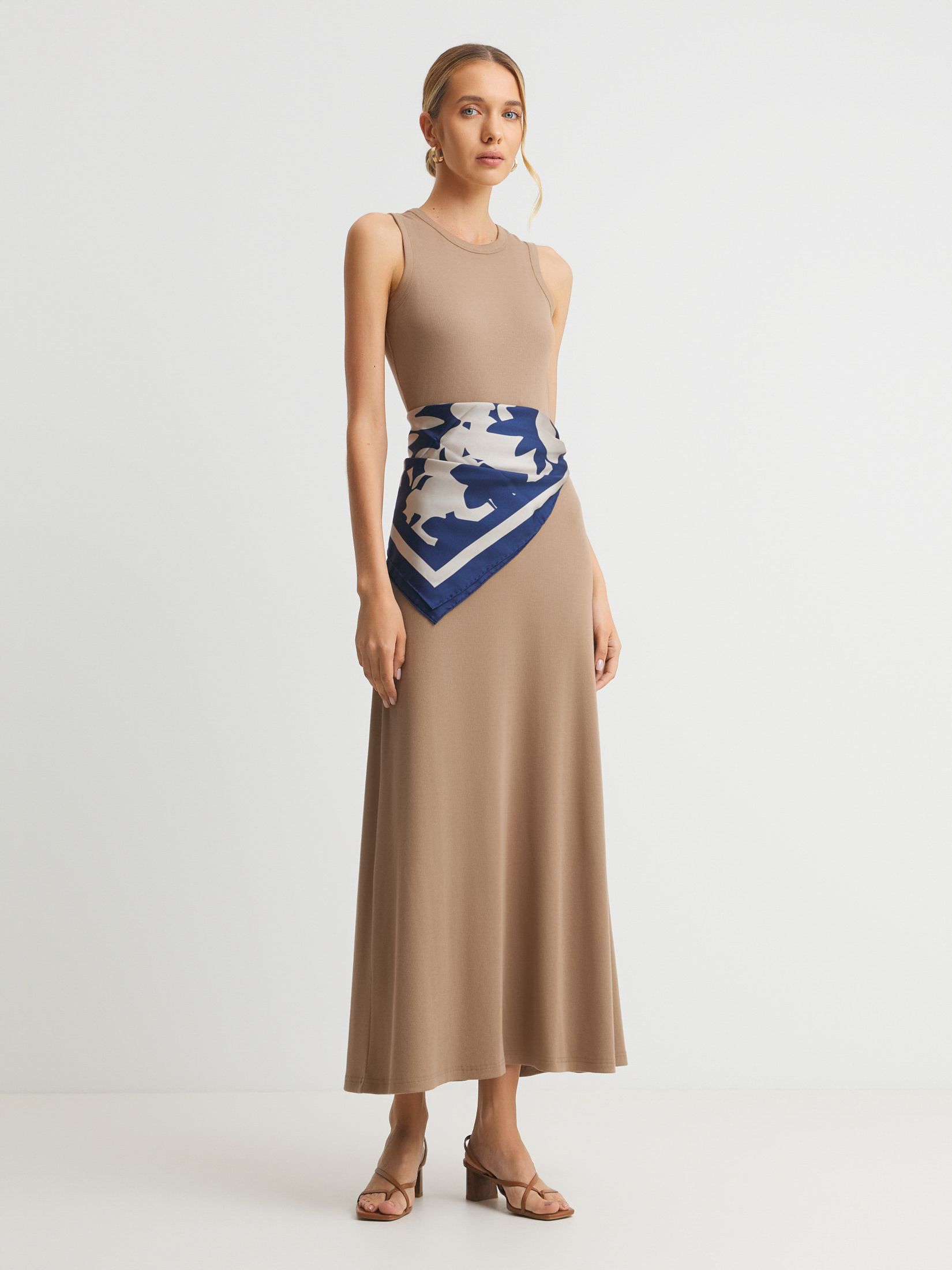 Женское платье MAISON DAVID 4525519, серо-коричневый