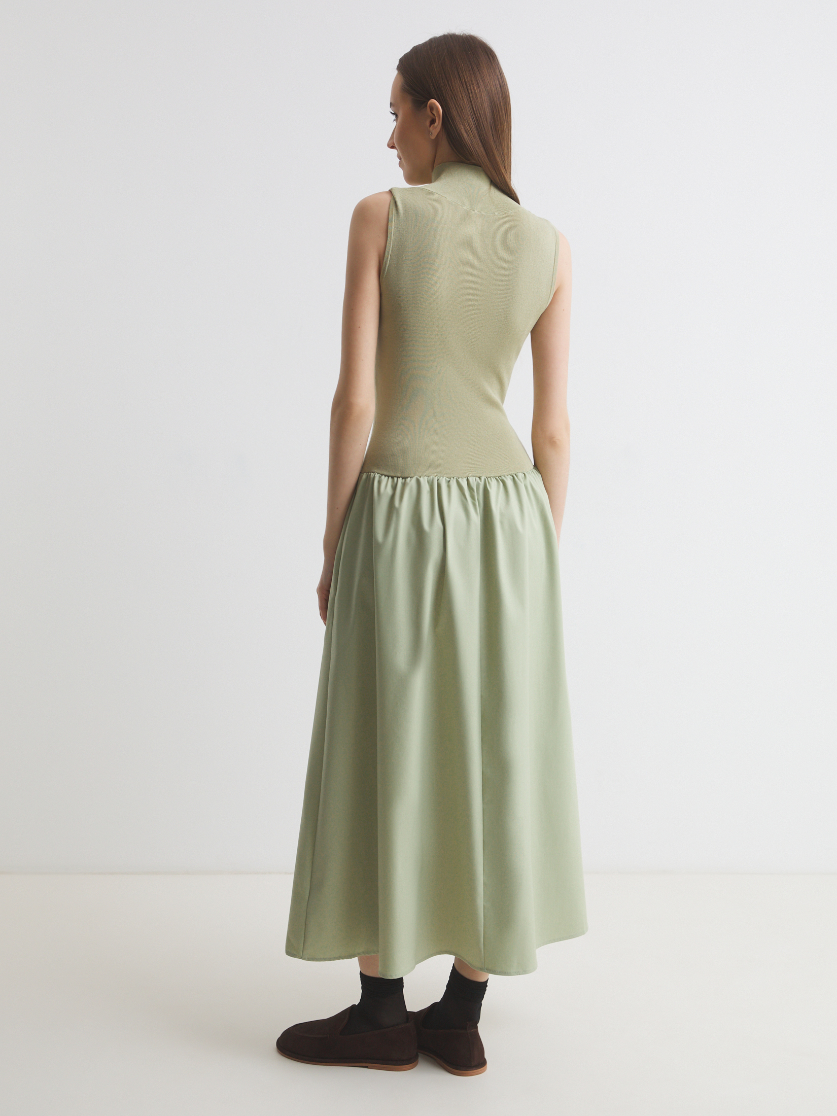 Женское платье MAISON DAVID 4521319, салатовый