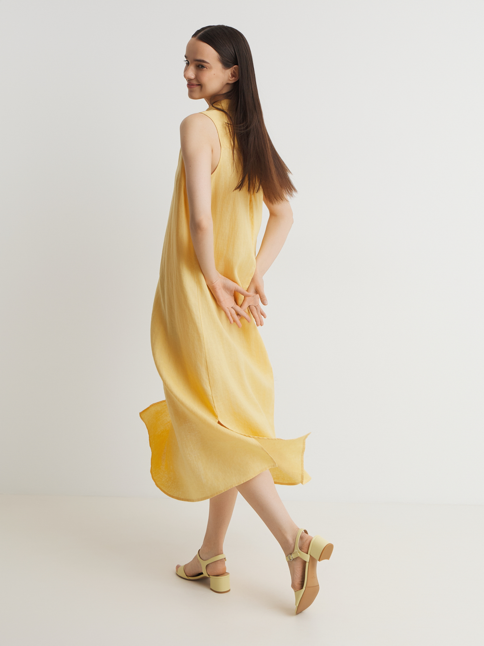 Женское платье MAISON DAVID 3033184, желтый