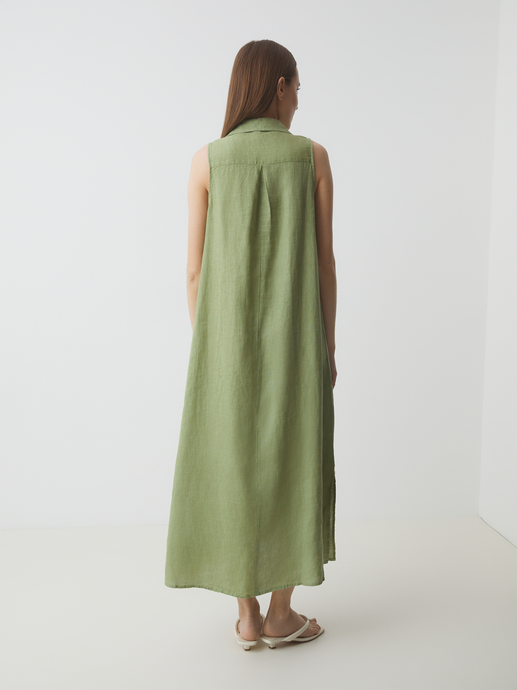 Женское платье MAISON DAVID 3210903, светло-зеленый