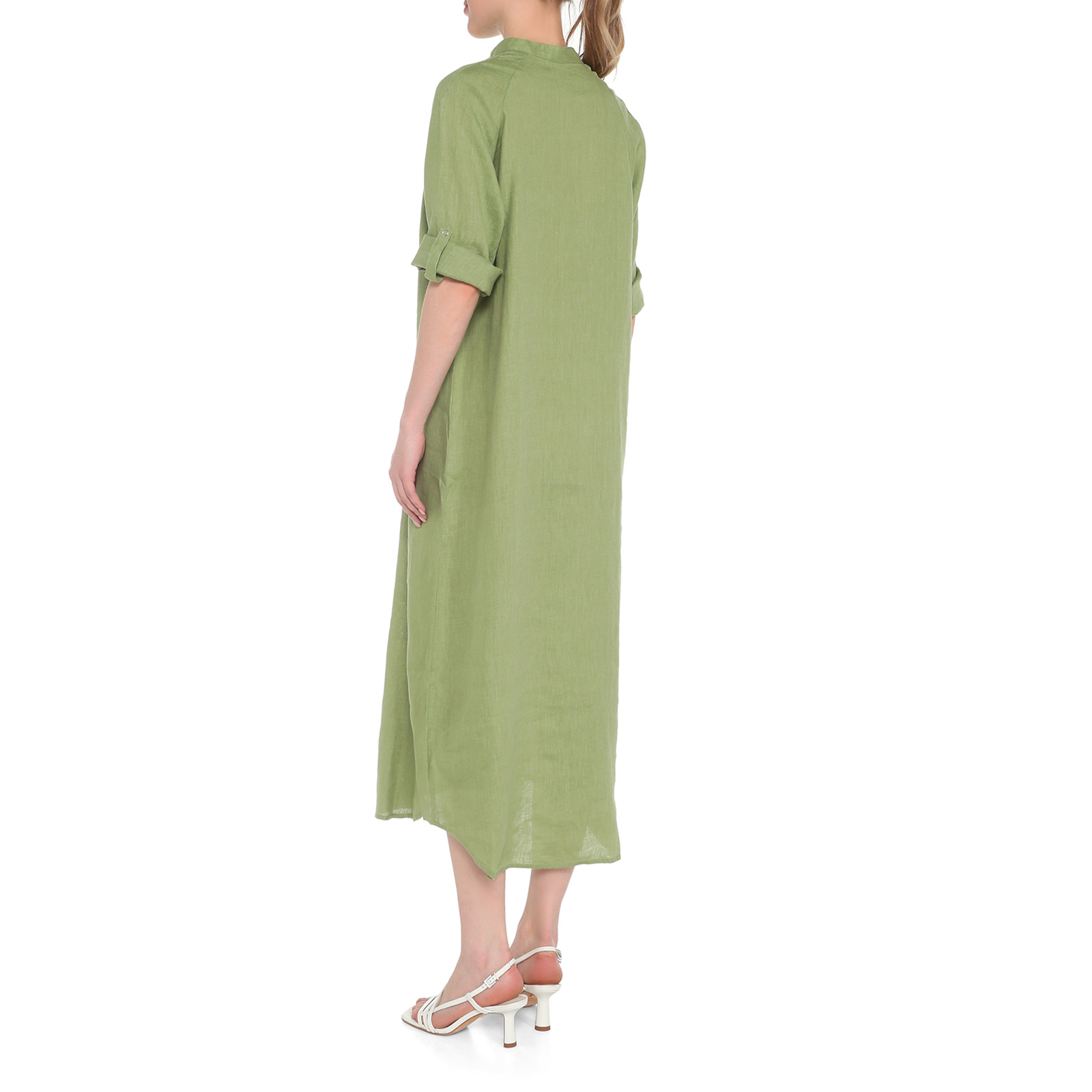 Женское платье-рубашка MAISON DAVID 3611562, светло-зеленый