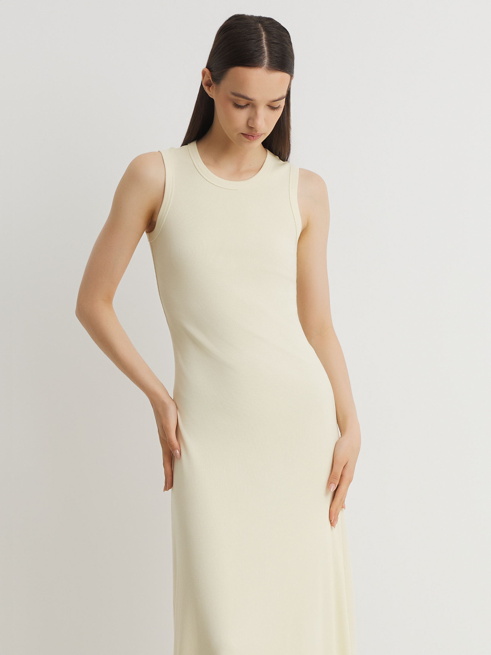 Женское платье MAISON DAVID 4525575, сливочный