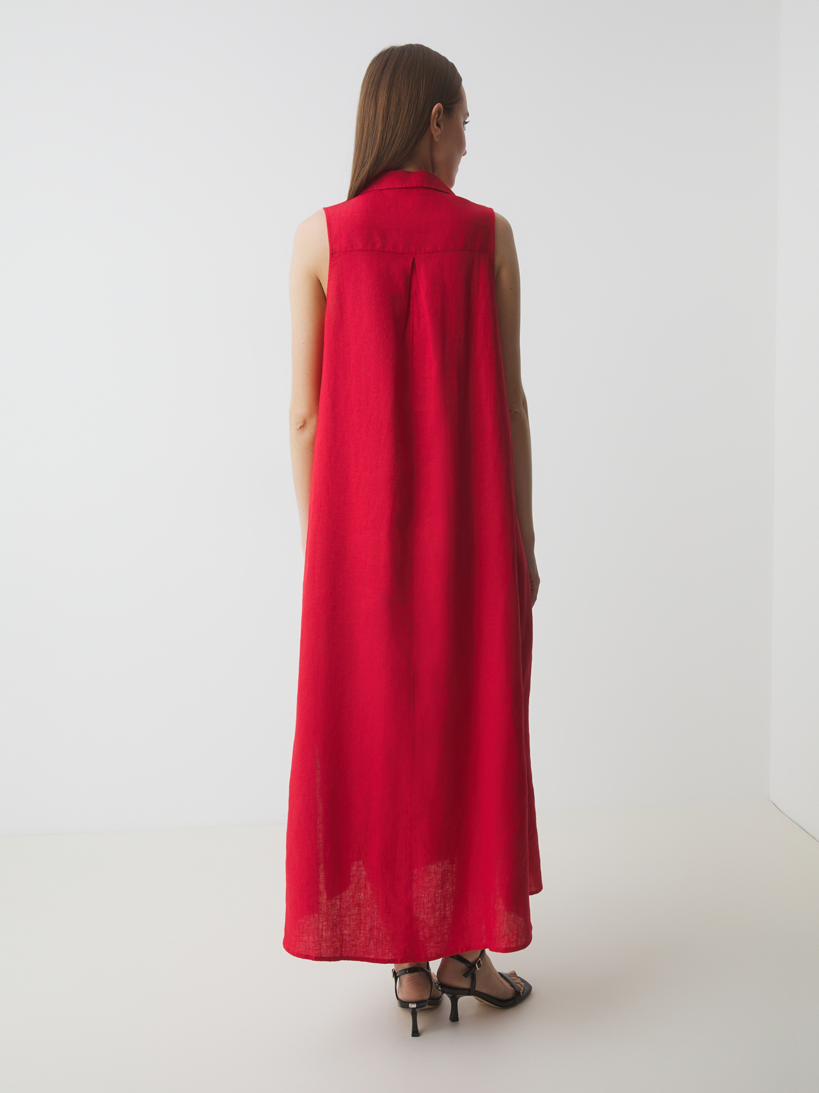 Женское платье MAISON DAVID 3033191, алый