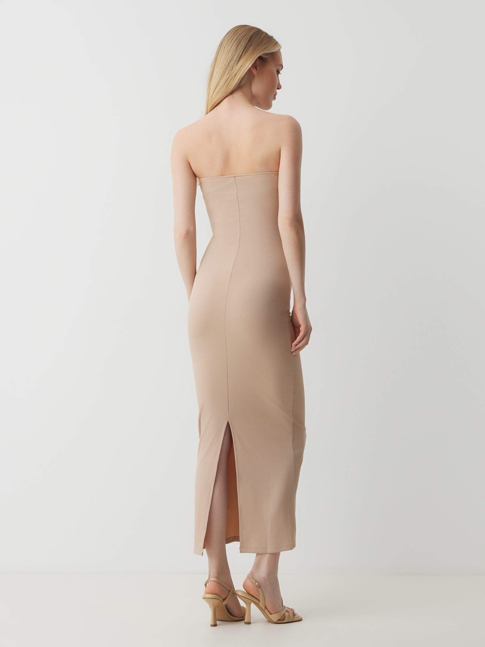 Женское платье MAISON DAVID 4602307, пыльно-бежевый