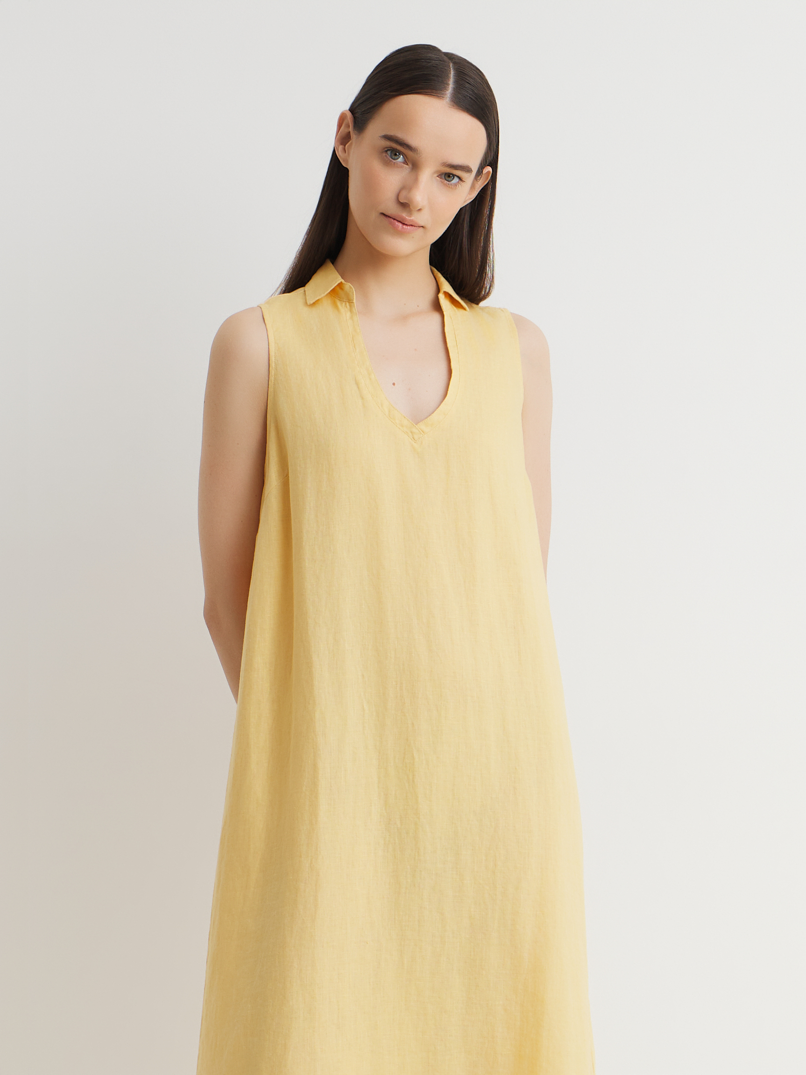 Женское платье MAISON DAVID 3033184, желтый