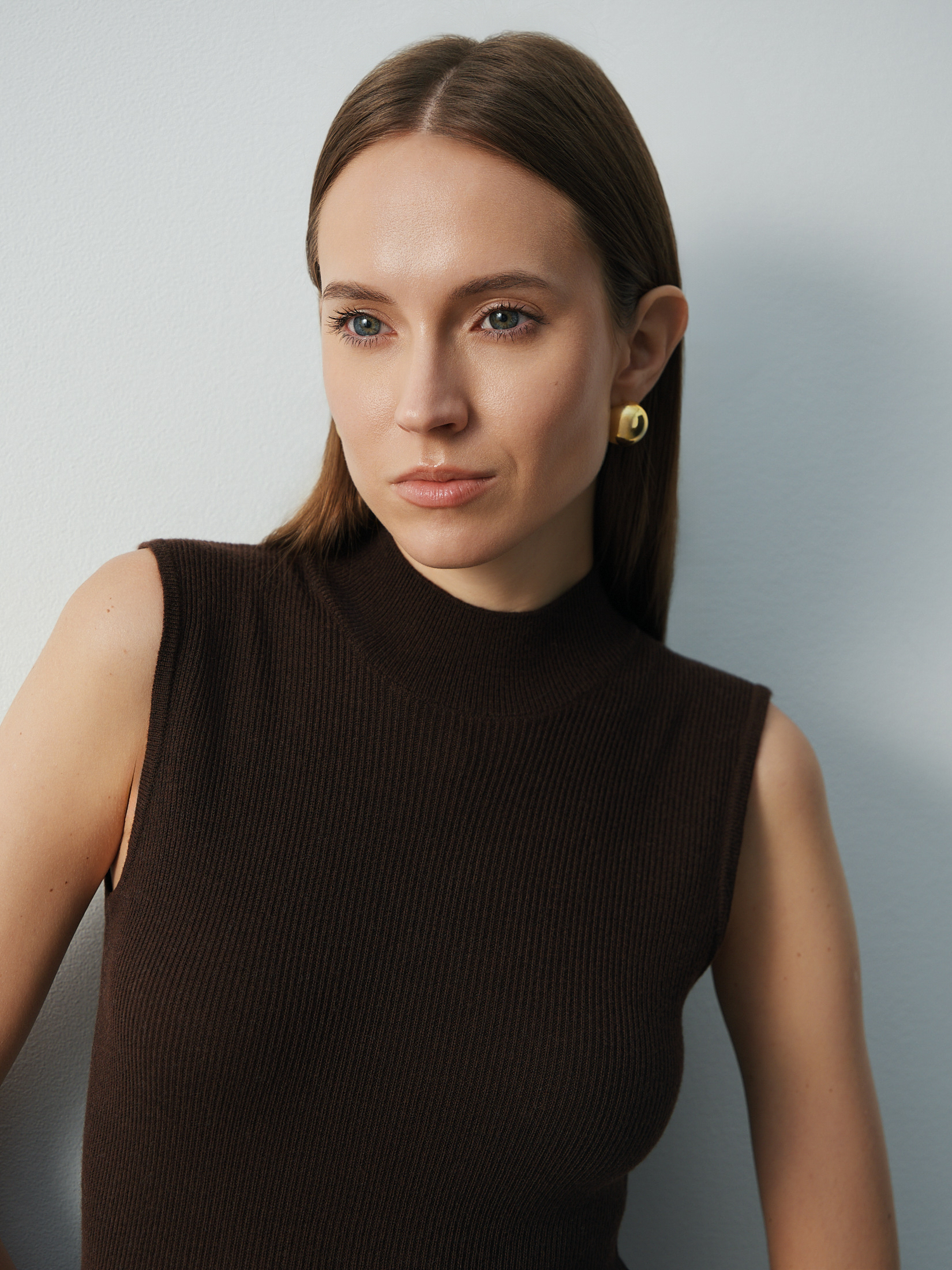 Женское платье MAISON DAVID 4683078, шоколадный