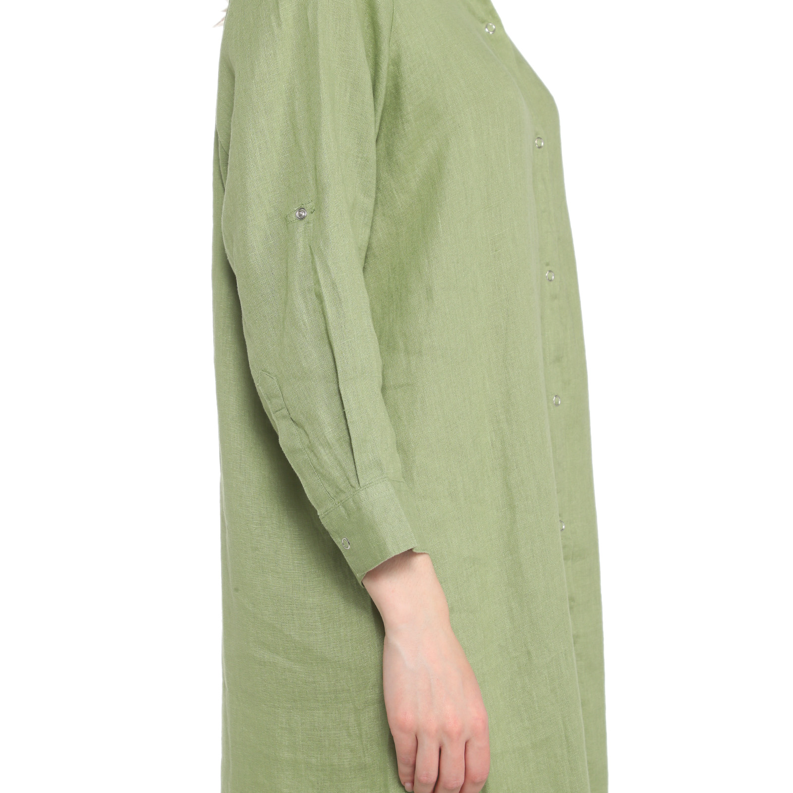 Женское платье-рубашка MAISON DAVID 3611562, светло-зеленый