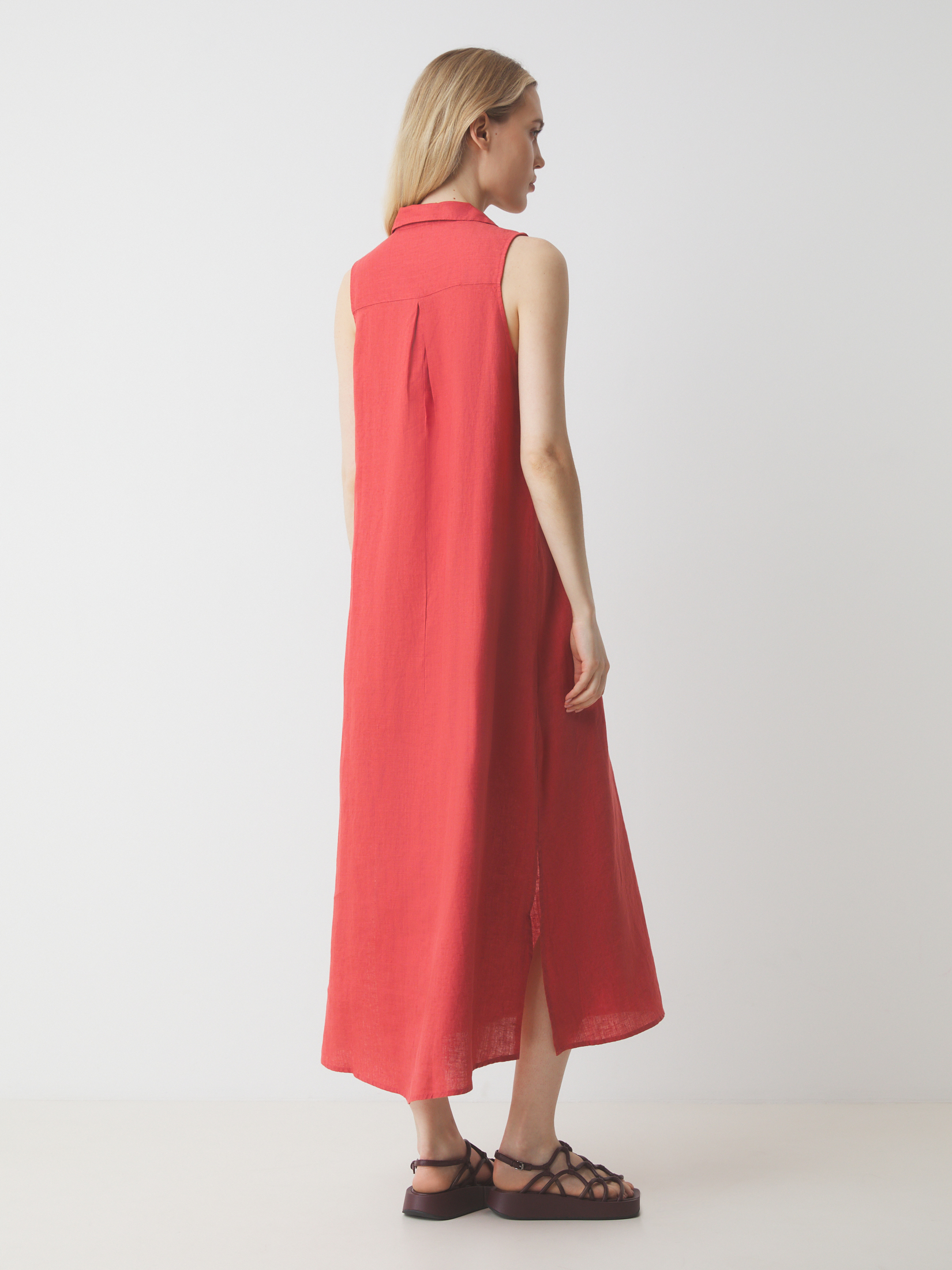 Женское платье MAISON DAVID 3033629, бледно-красный