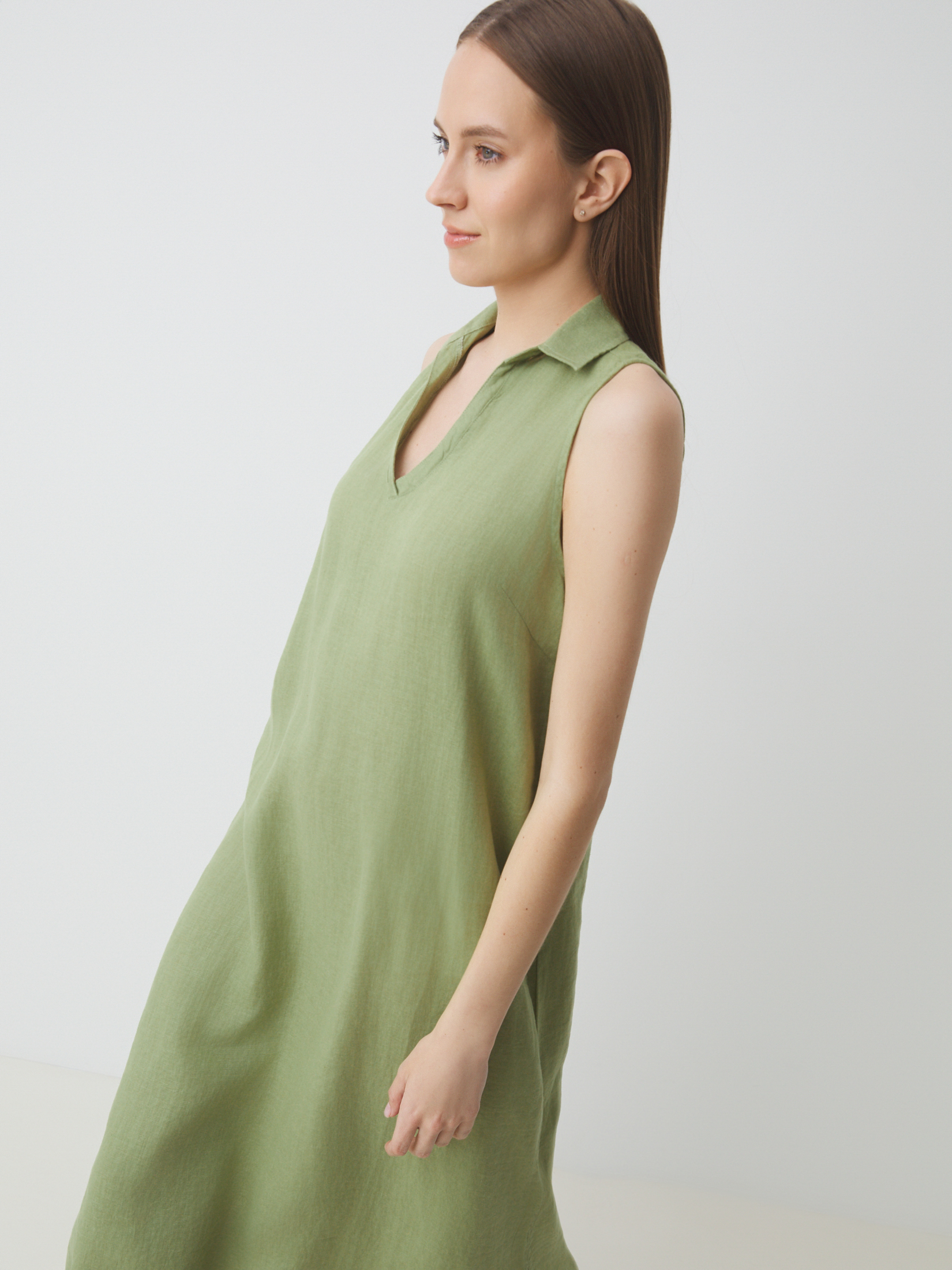 Женское платье MAISON DAVID 3210903, светло-зеленый