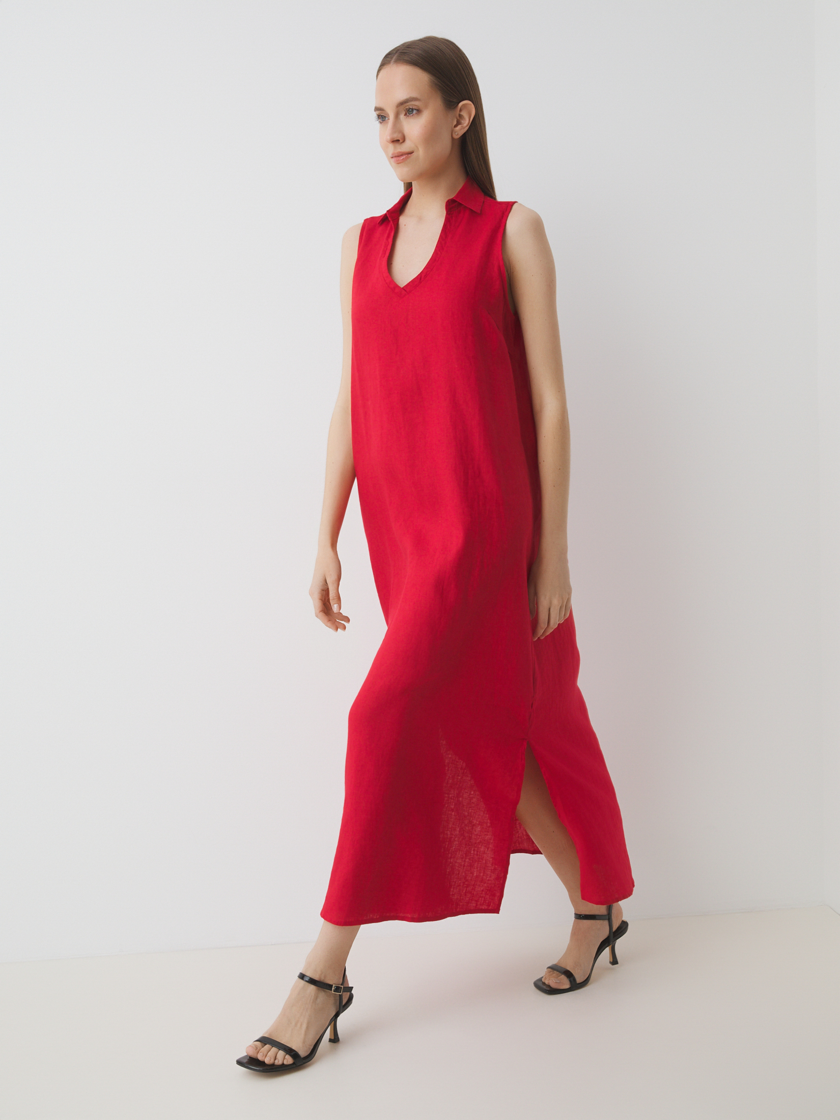 Женское платье MAISON DAVID 3033191, алый