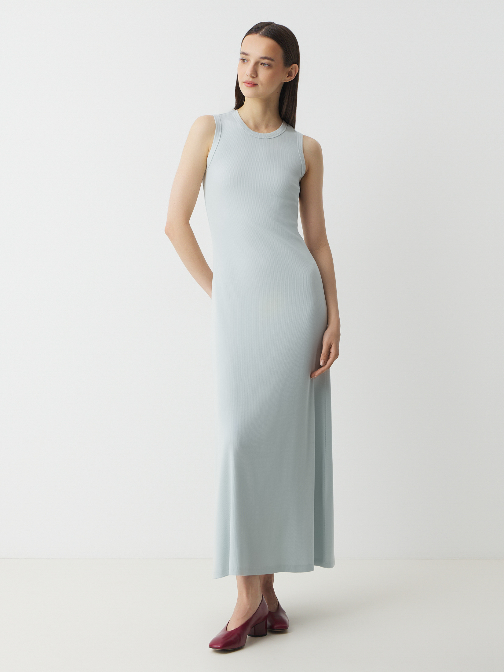 Женское платье MAISON DAVID 4525569, зеленовато-голубой