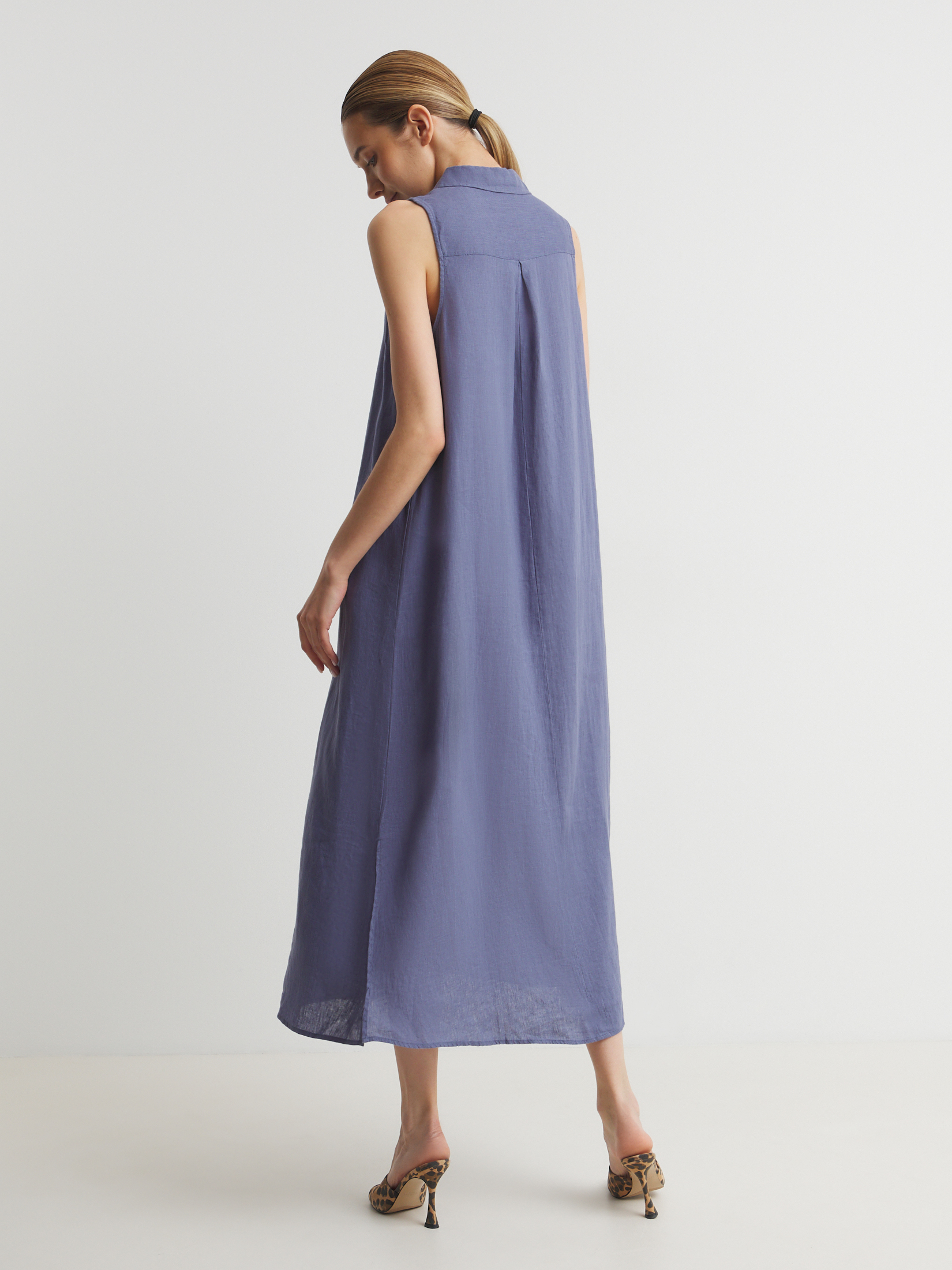 Женское платье MAISON DAVID 3033672, серо-фиолетовый