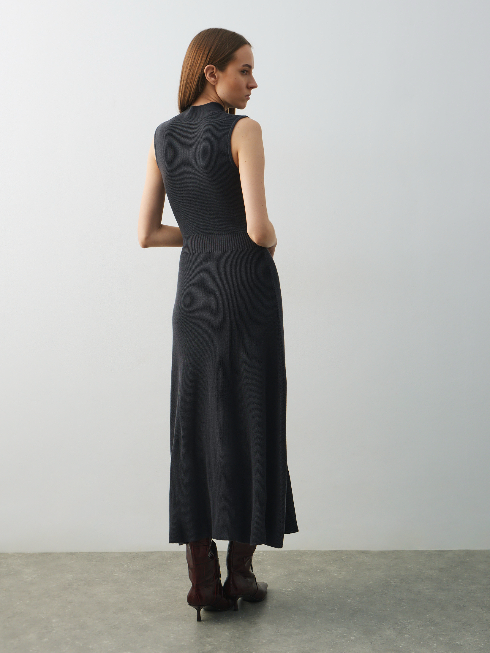 Женское платье MAISON DAVID 4683087, темно-серый