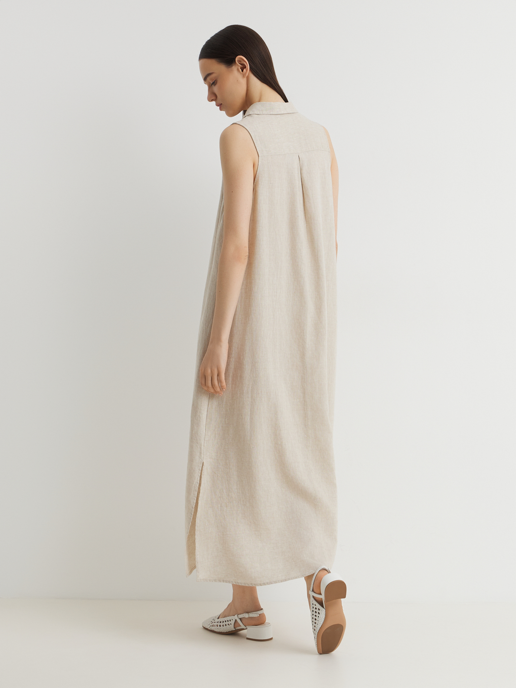 Женское платье MAISON DAVID 3033169, песочно-бежевый