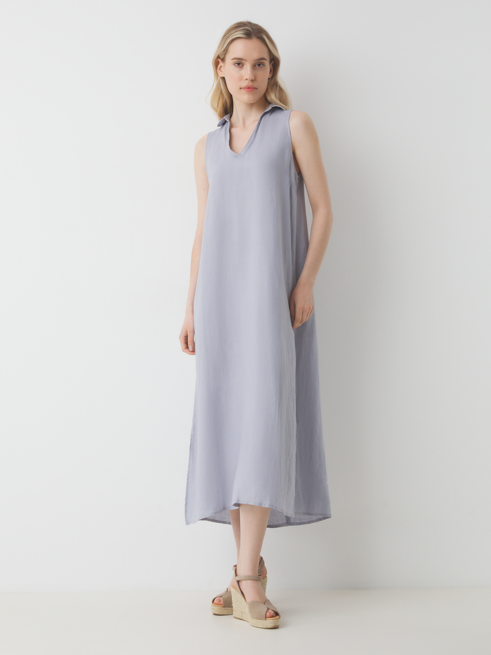 Женское платье MAISON DAVID 3210848, бледно-серый