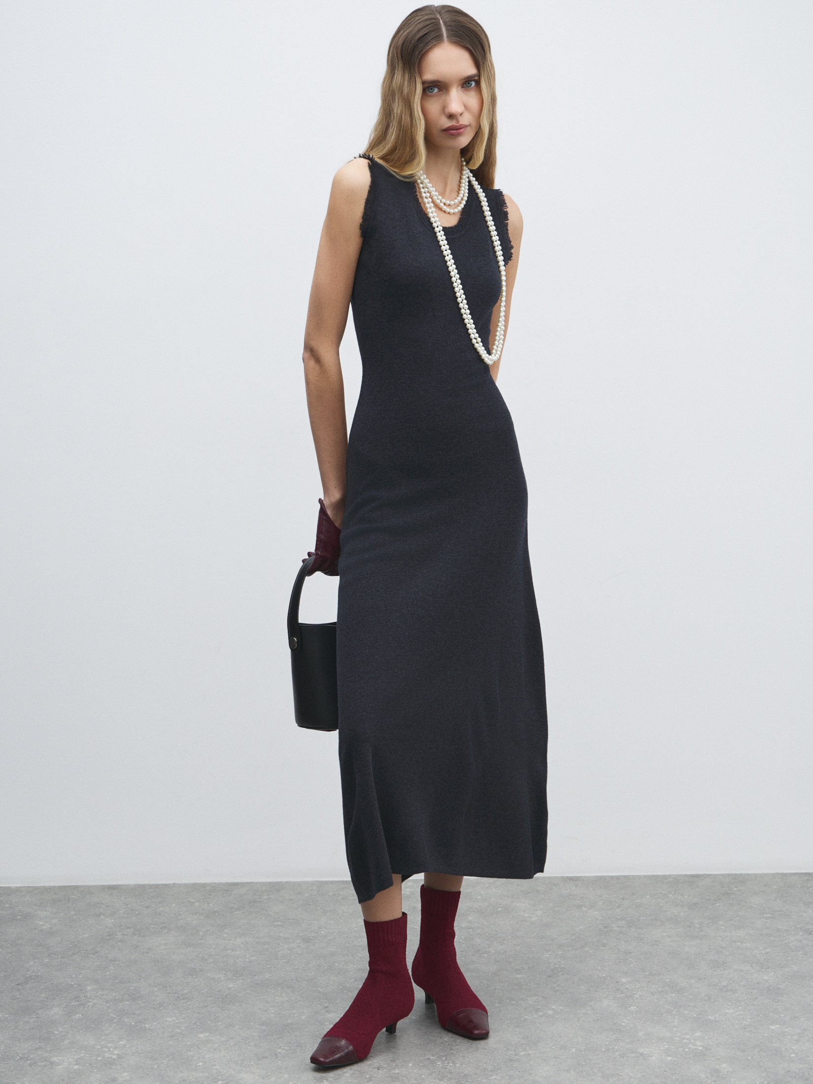 Женское платье MAISON DAVID 4621024, темно-серый