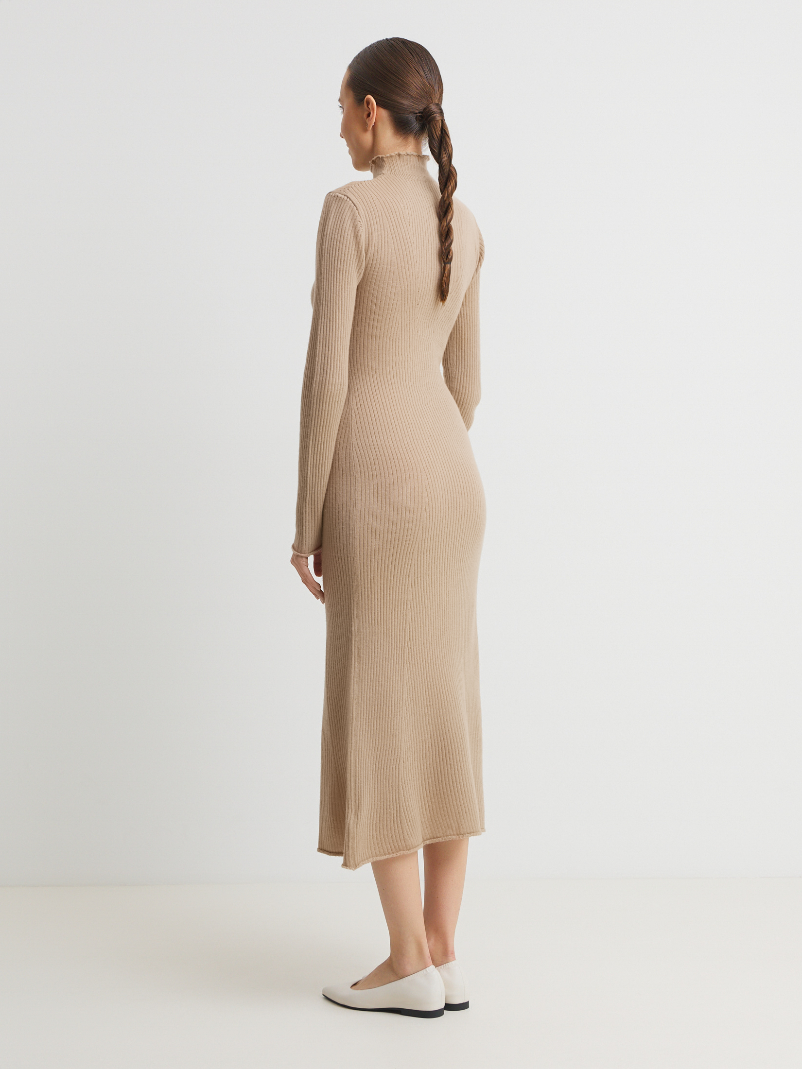 Женское платье MAISON DAVID 4536265, серо-бежевый