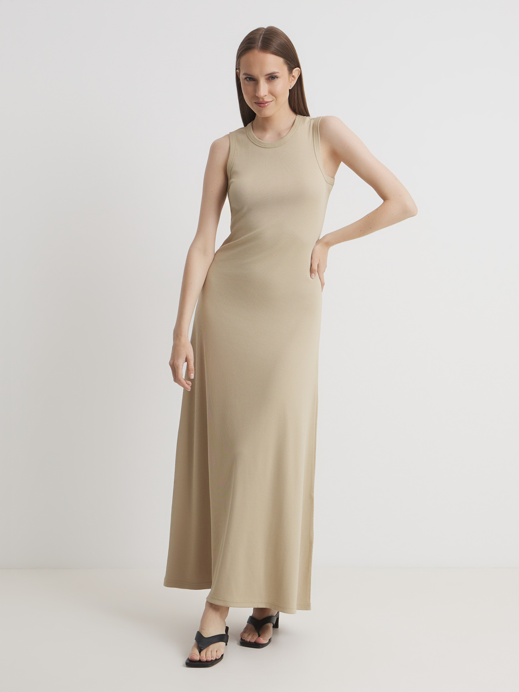 Женское платье MAISON DAVID 4525525, серовато-бежевый