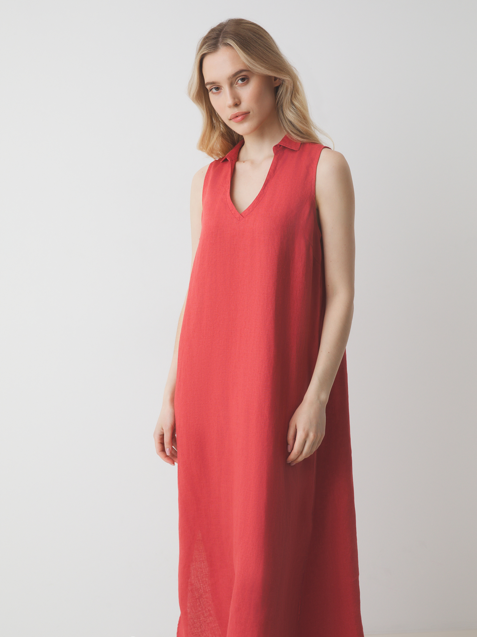 Женское платье MAISON DAVID 3033629, бледно-красный