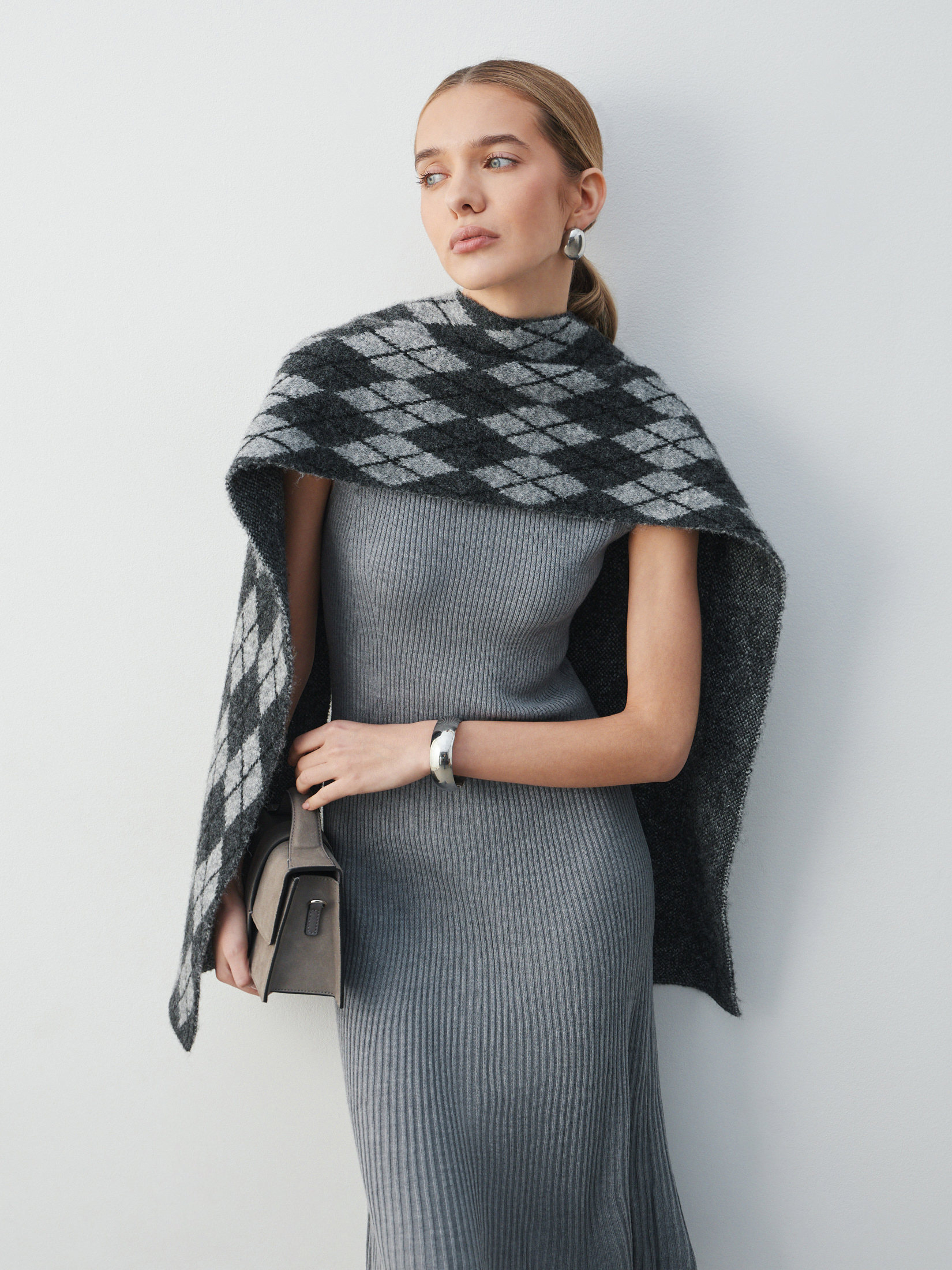 Женское платье MAISON DAVID 4618241, серый