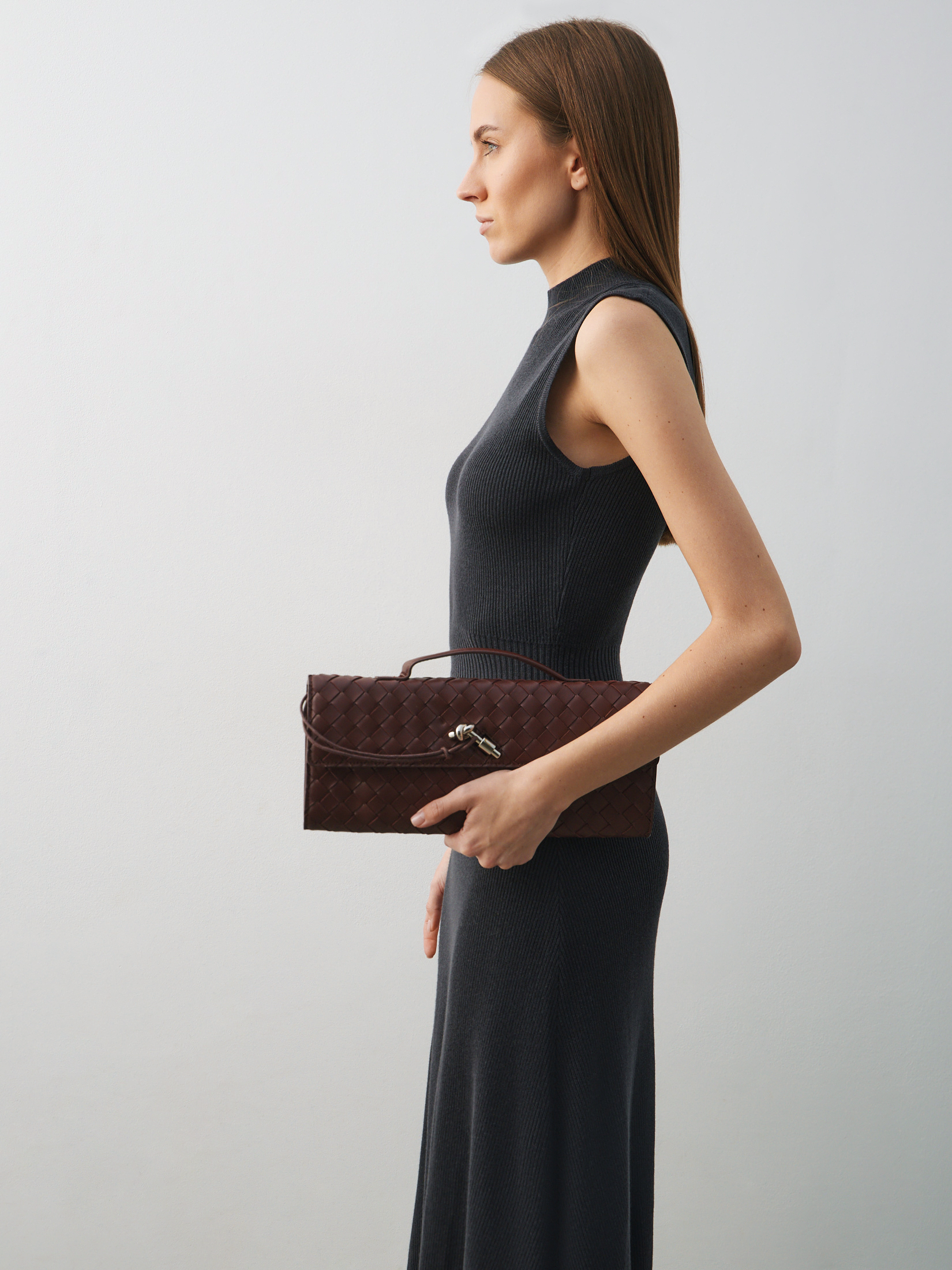 Женское платье MAISON DAVID 4683087, темно-серый