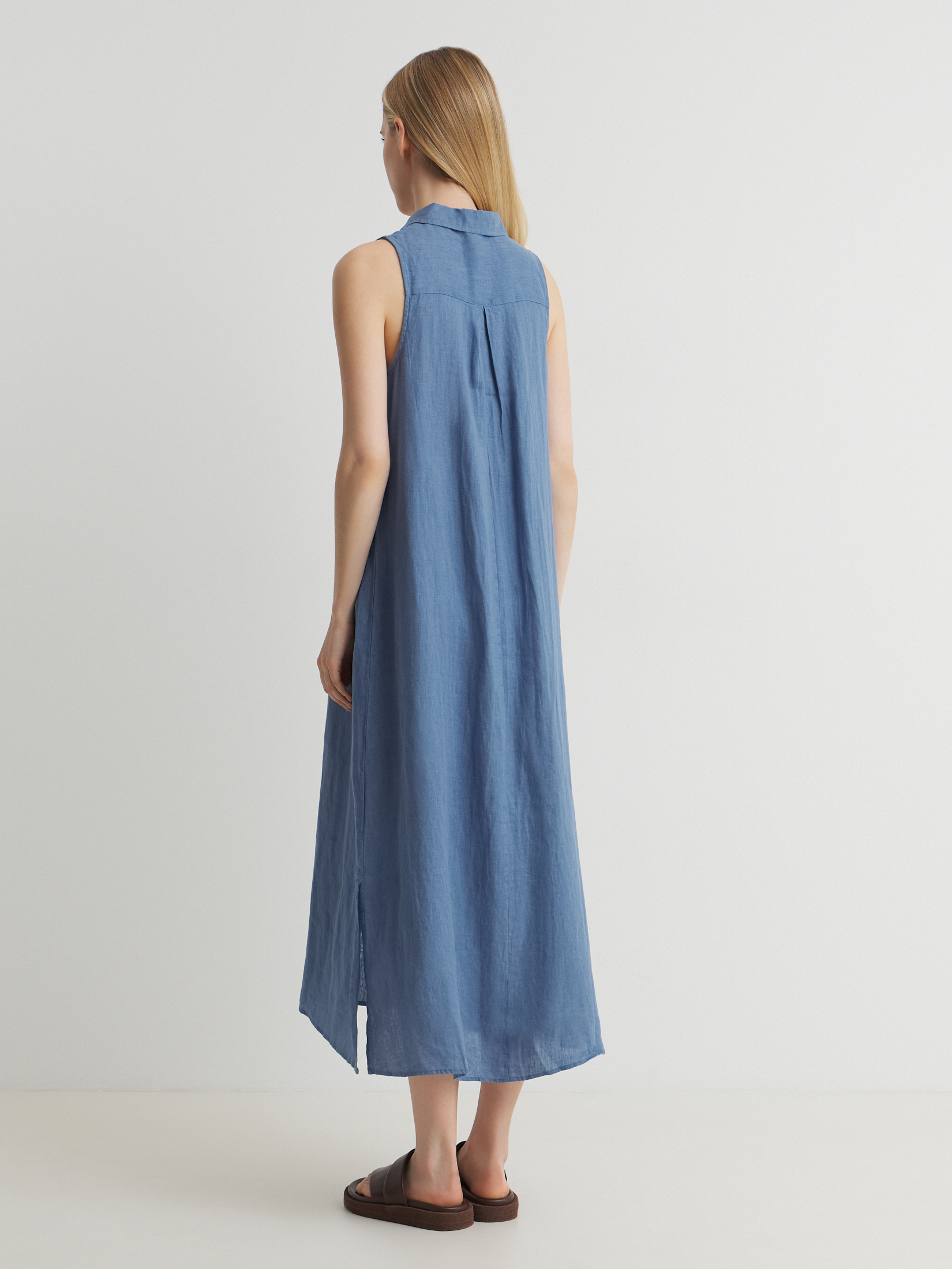 Женское платье MAISON DAVID 3210917, приглушенно-синий