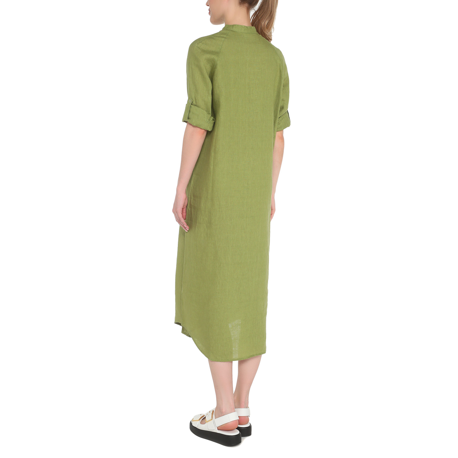 Женское платье-рубашка MAISON DAVID 3611547, салатовый