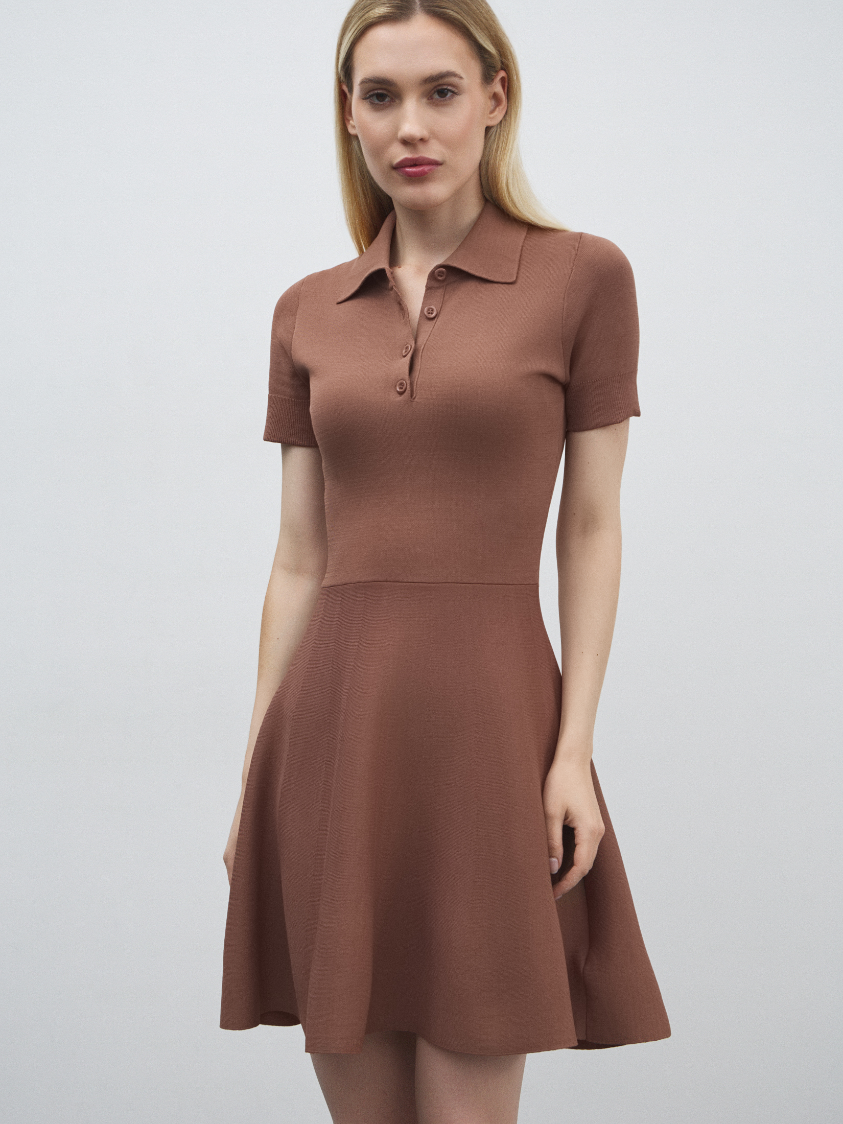 Женское платье MAISON DAVID 4602241, коричневый