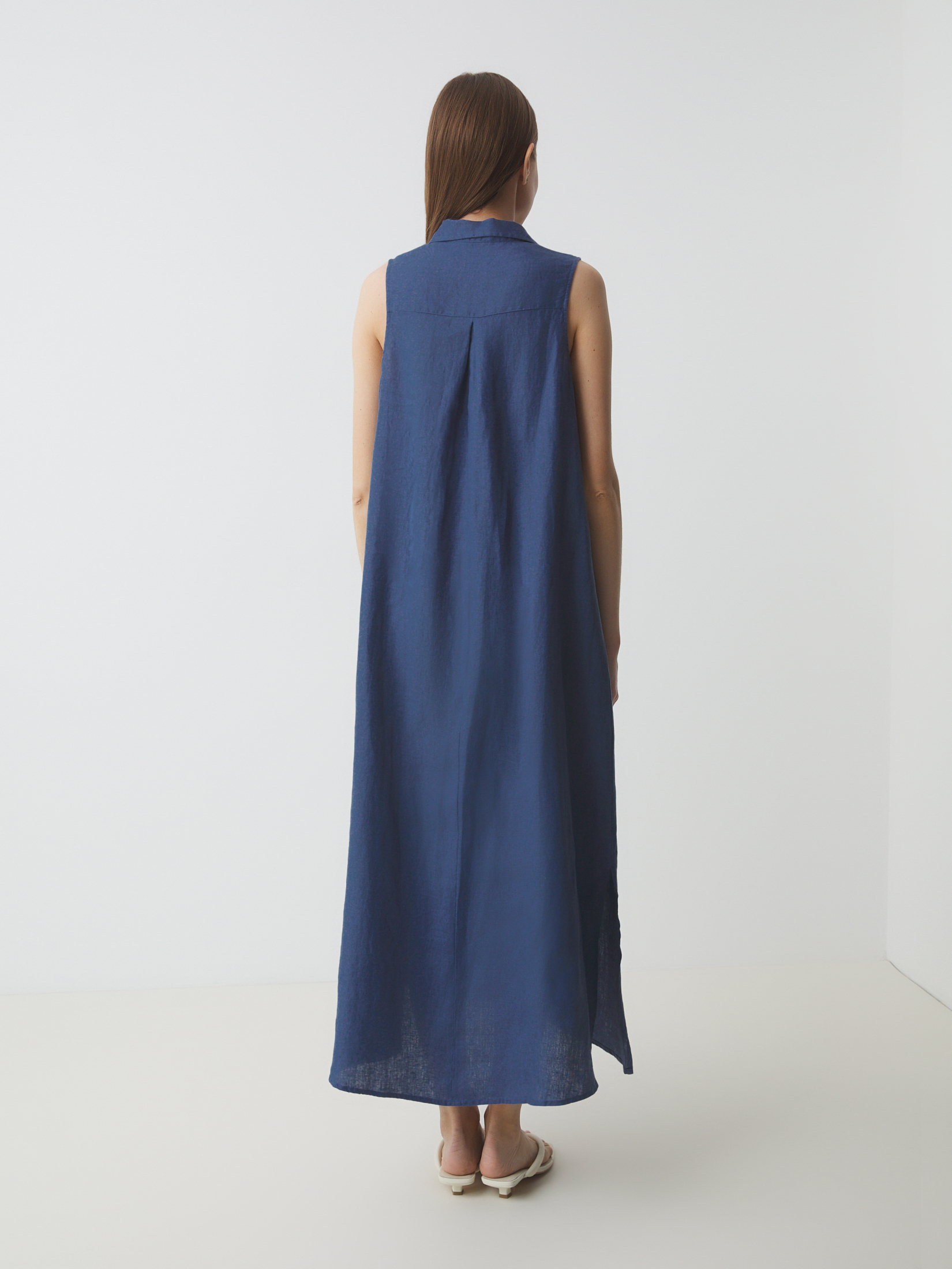 Женское платье MAISON DAVID 3033212, серовато-синий