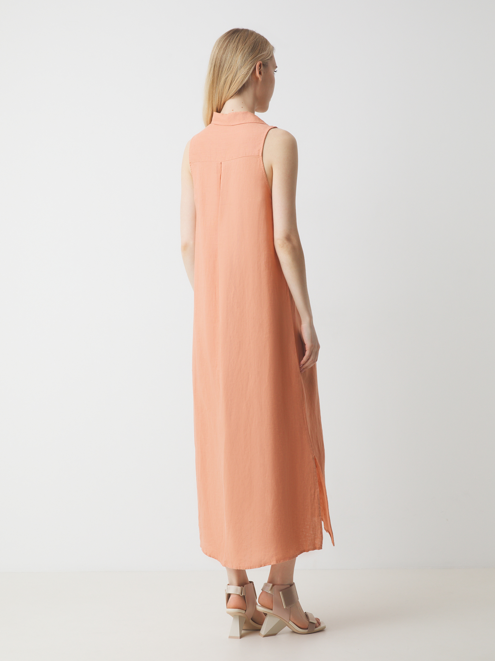 Женское платье MAISON DAVID 3210700, персиковый