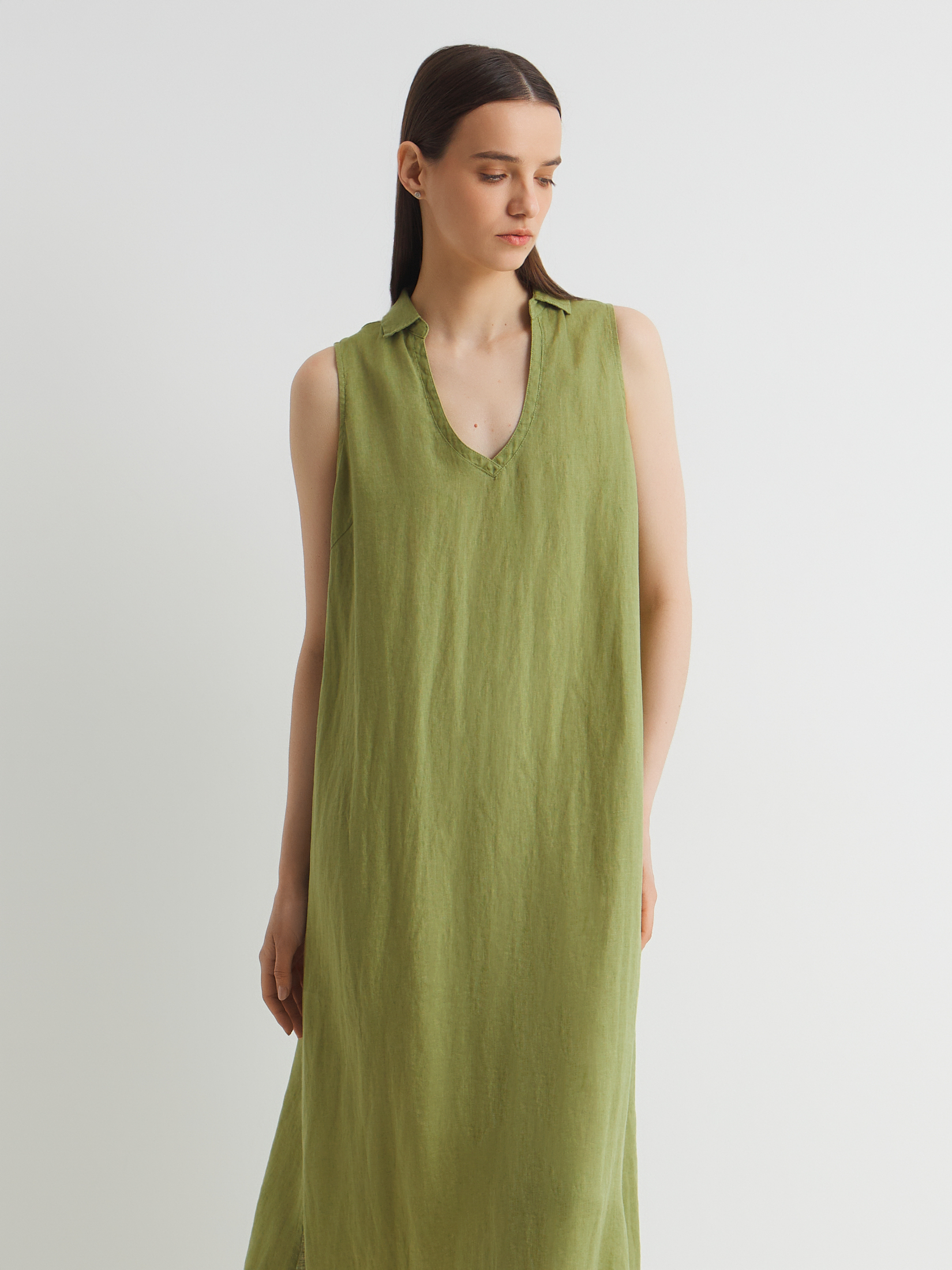 Женское платье MAISON DAVID 3210672, салатовый