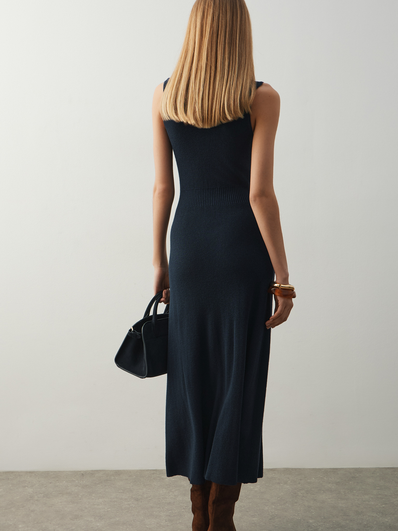 Женское платье MAISON DAVID 4683114, темно-синий