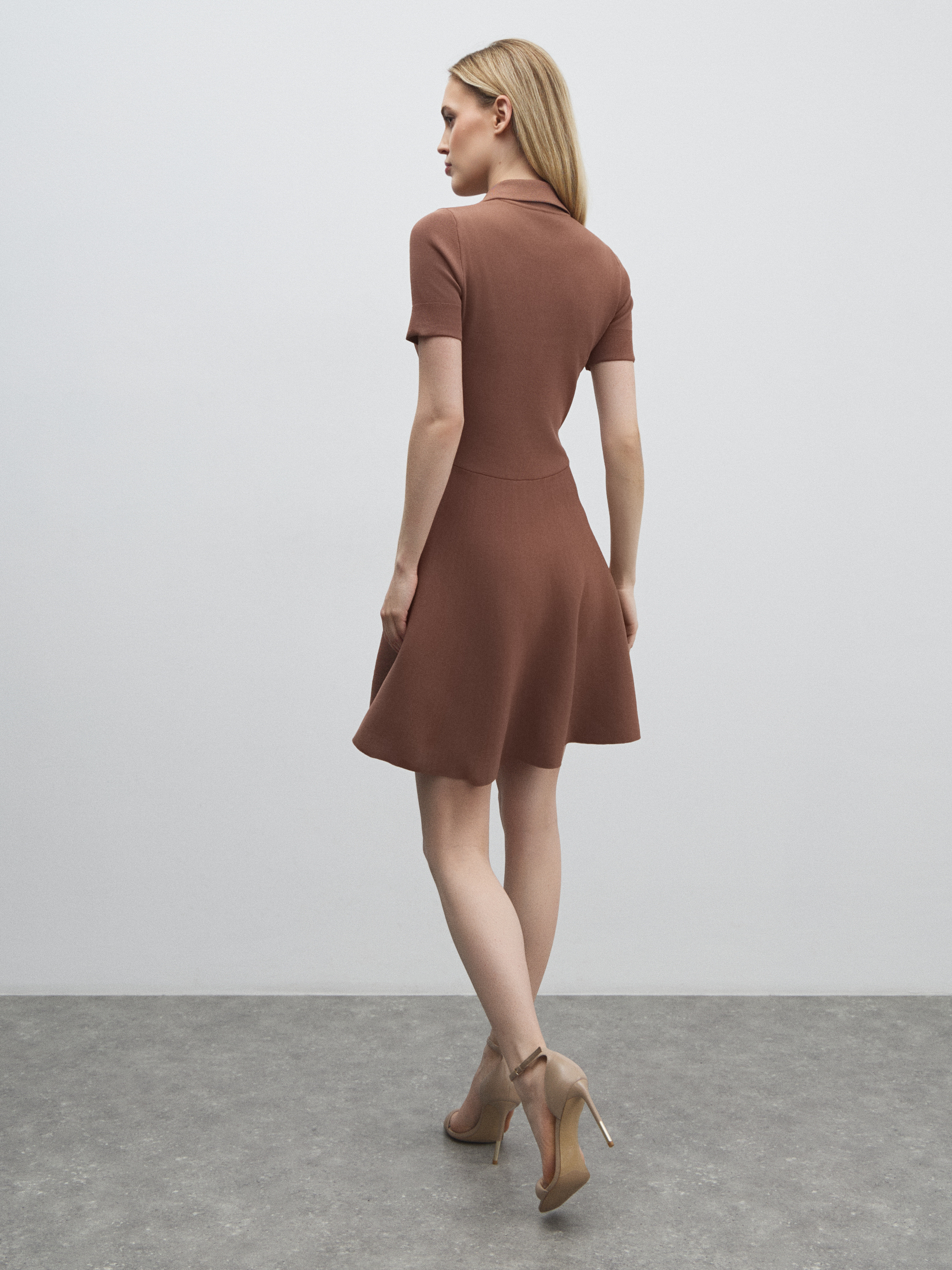 Женское платье MAISON DAVID 4602241, коричневый