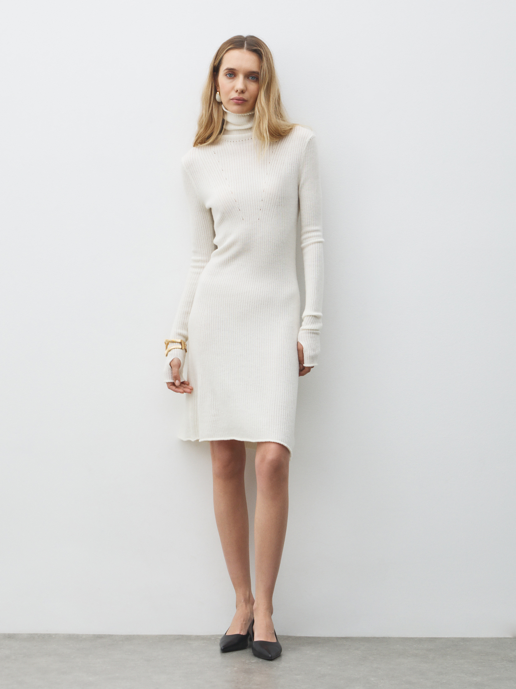 Женское платье MAISON DAVID 4783674, молочно-белый