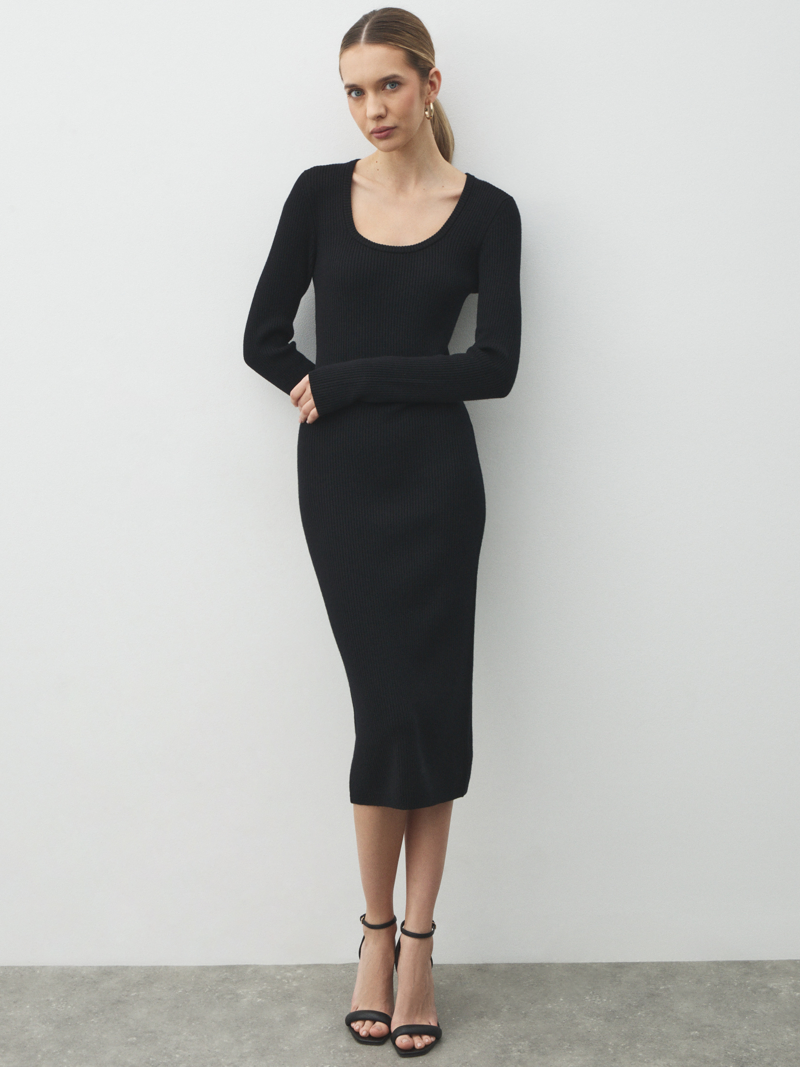 Женское платье MAISON DAVID 4684044, черный