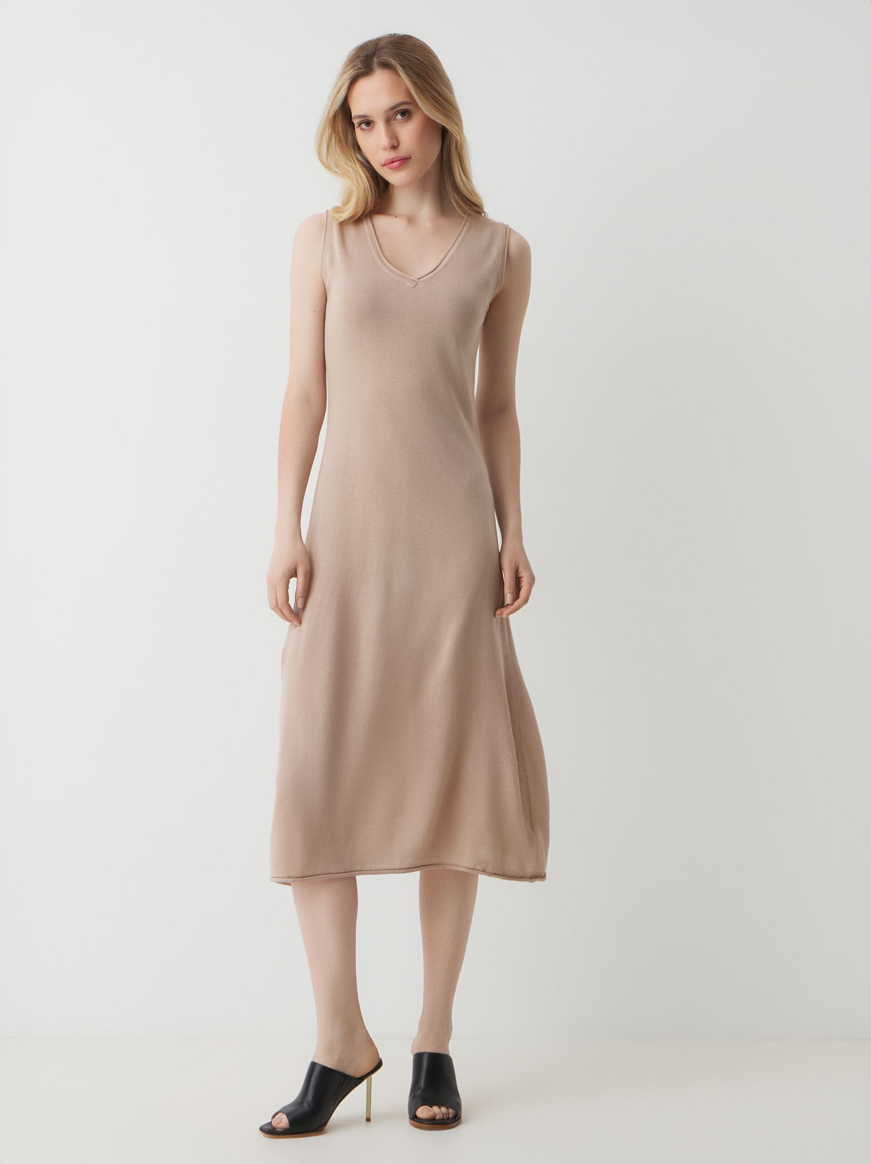 Женское платье MAISON DAVID 4492552, бежево-розовый