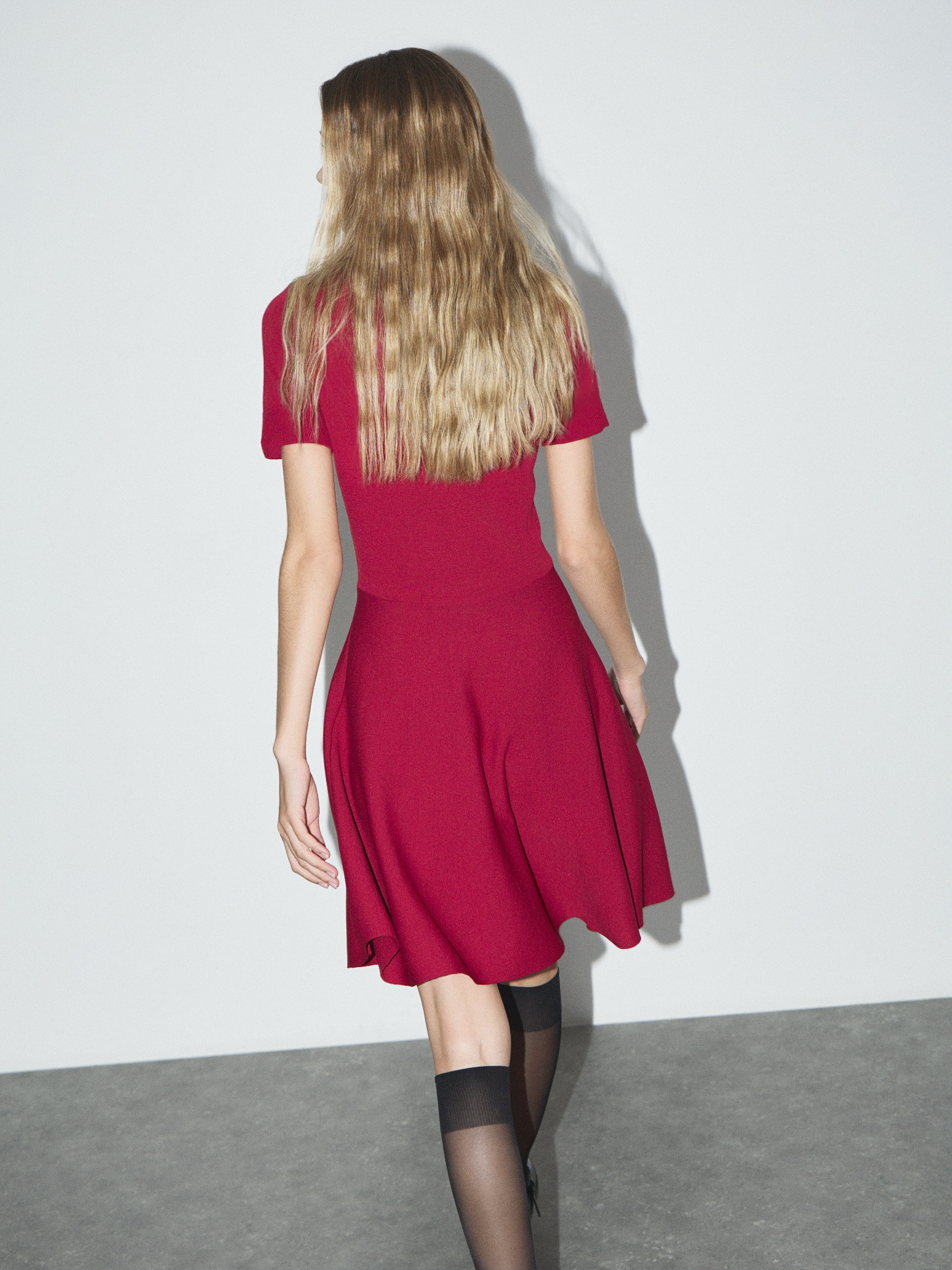 Женское платье MAISON DAVID 4602236, вишневый