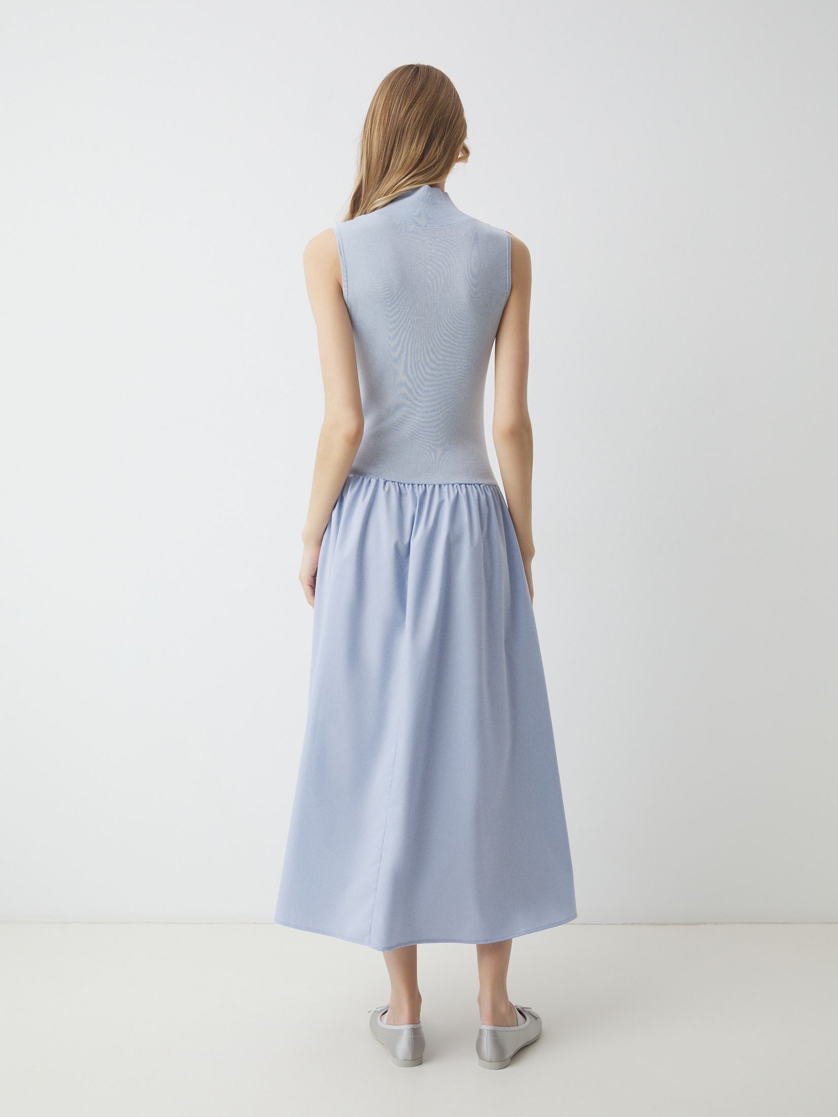 Женское платье MAISON DAVID 4521323, светло-голубой