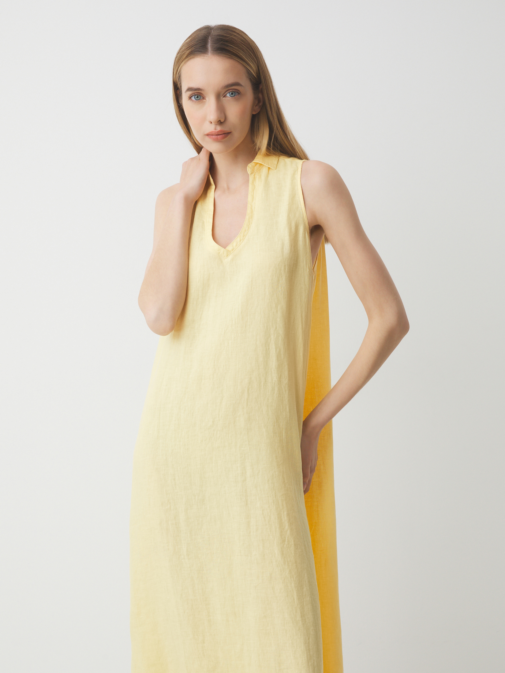 Женское платье MAISON DAVID 3033636, светло-желтый