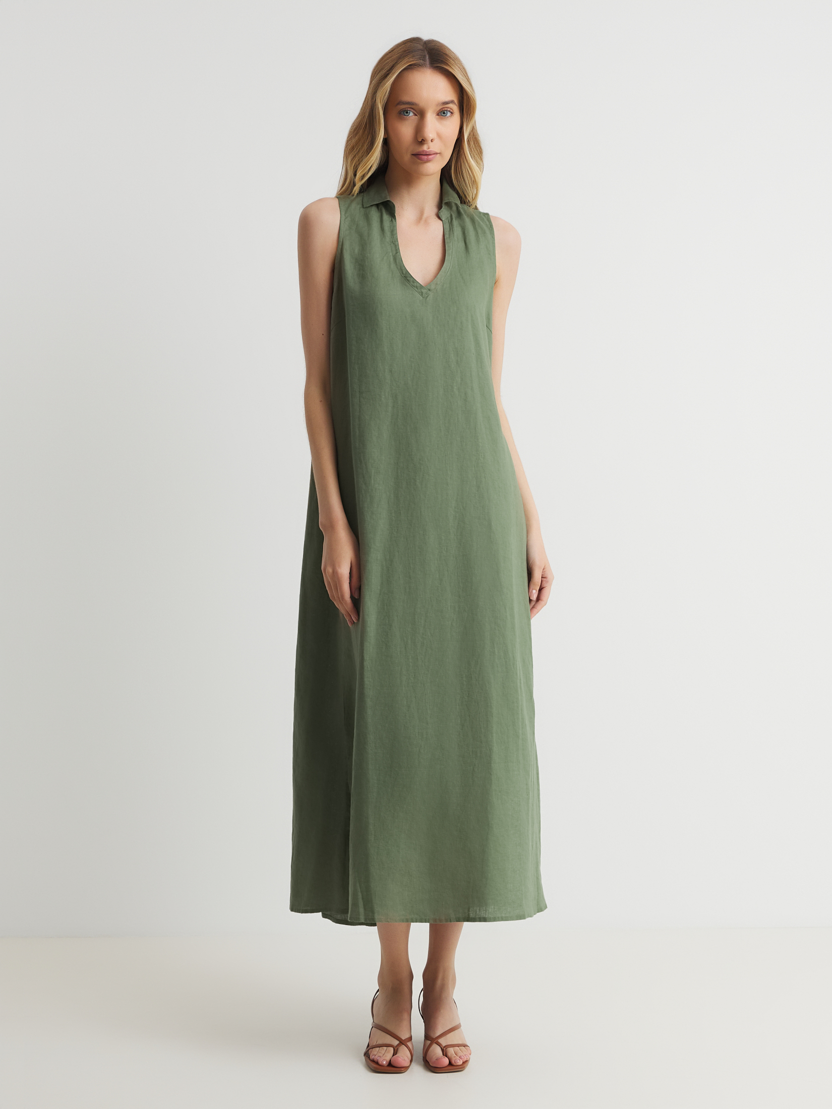 Женское платье MAISON DAVID 3210924, зеленый