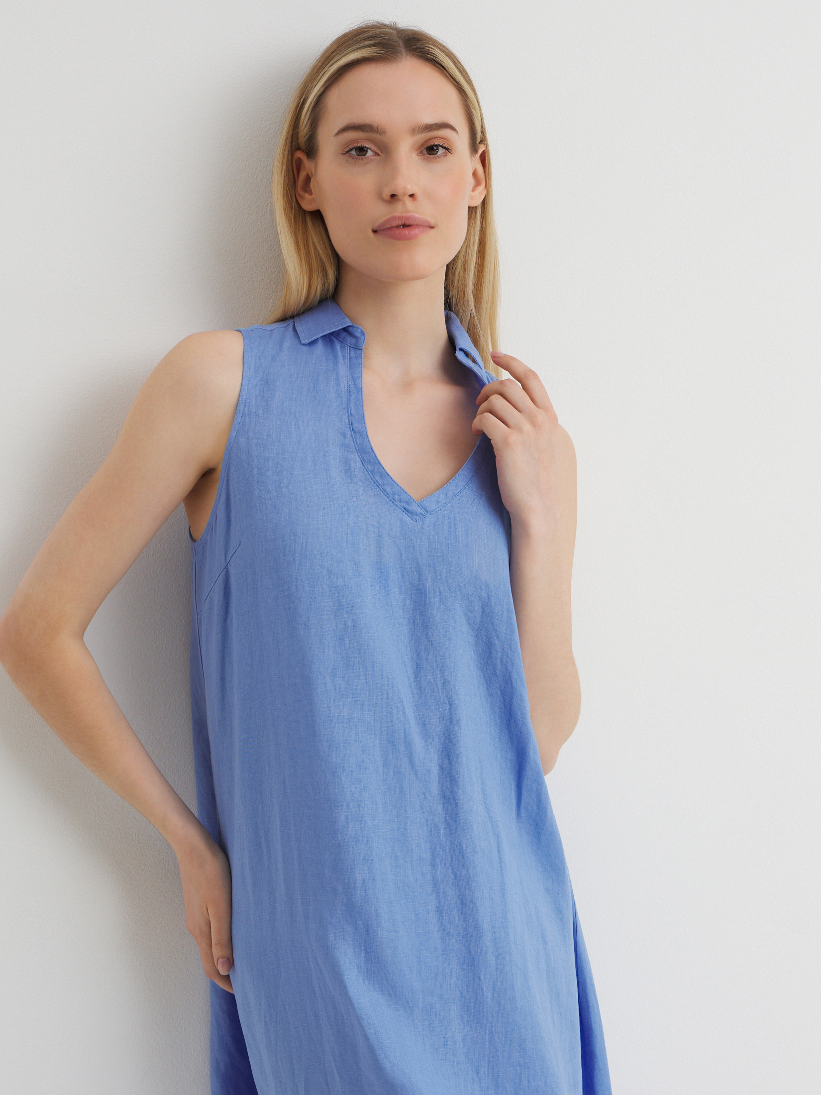 Женское платье MAISON DAVID 3210686, фиолетово-голубой