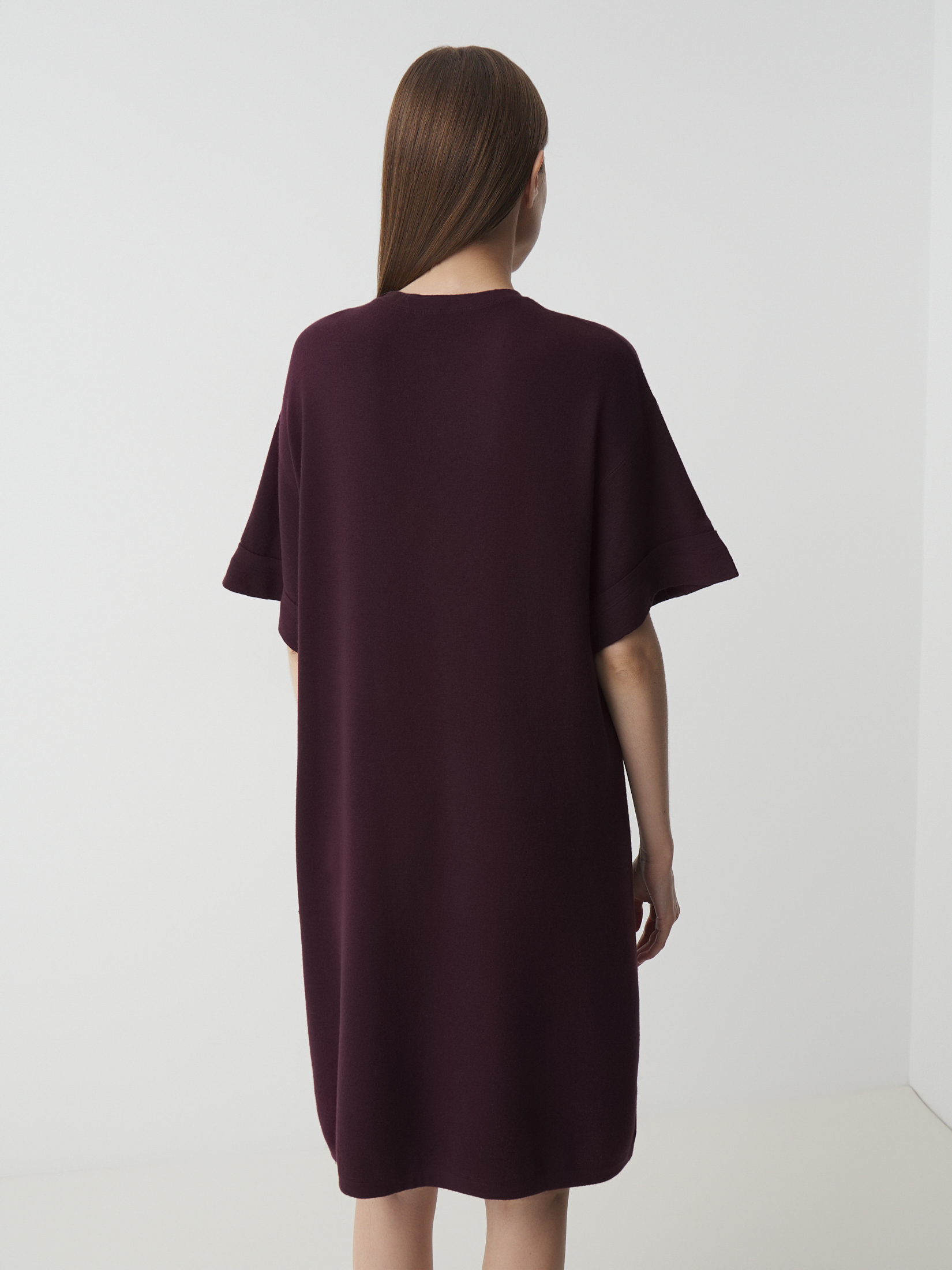 Женское платье MAISON DAVID 4556126, винный