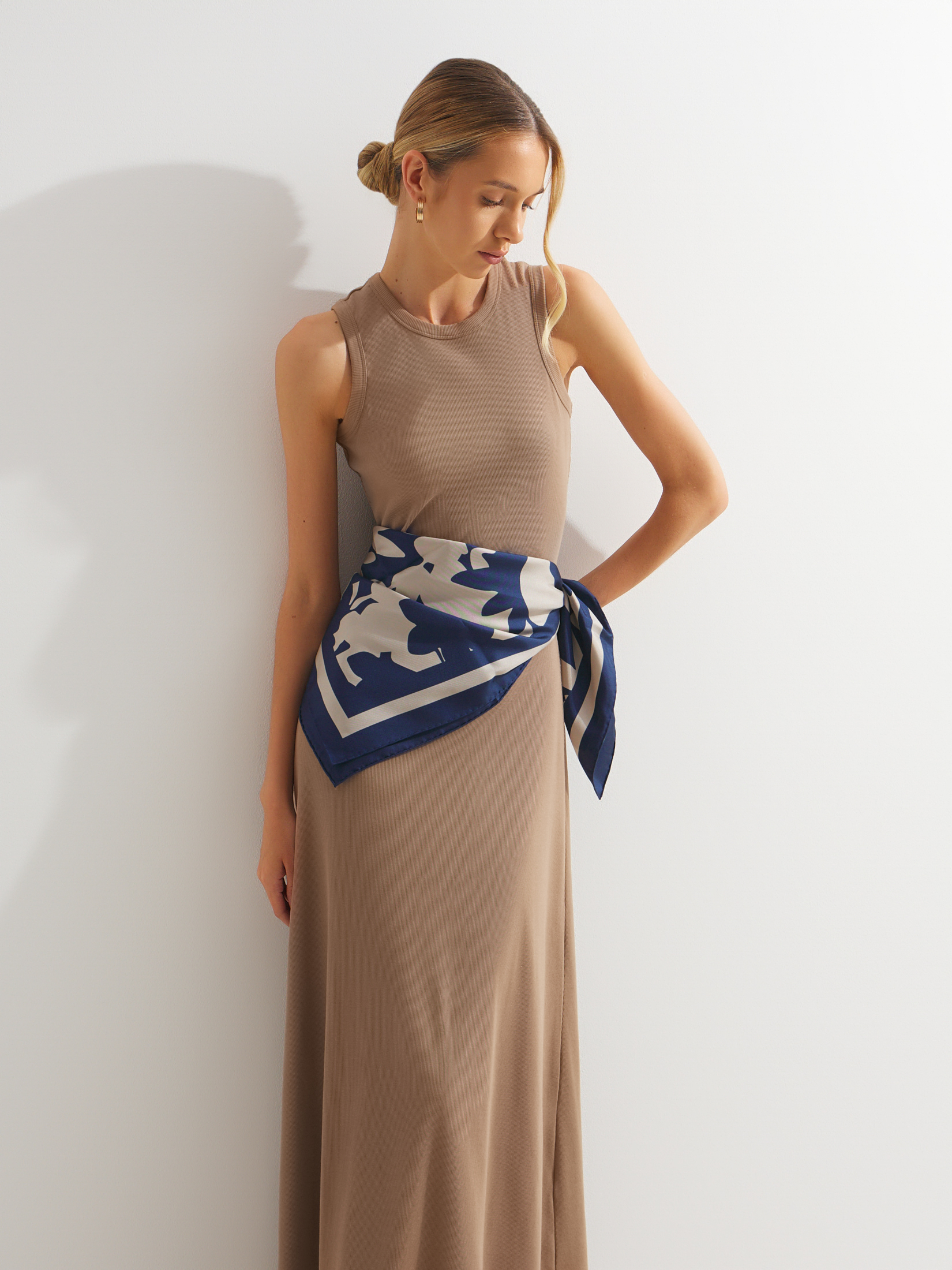 Женское платье MAISON DAVID 4525519, серо-коричневый