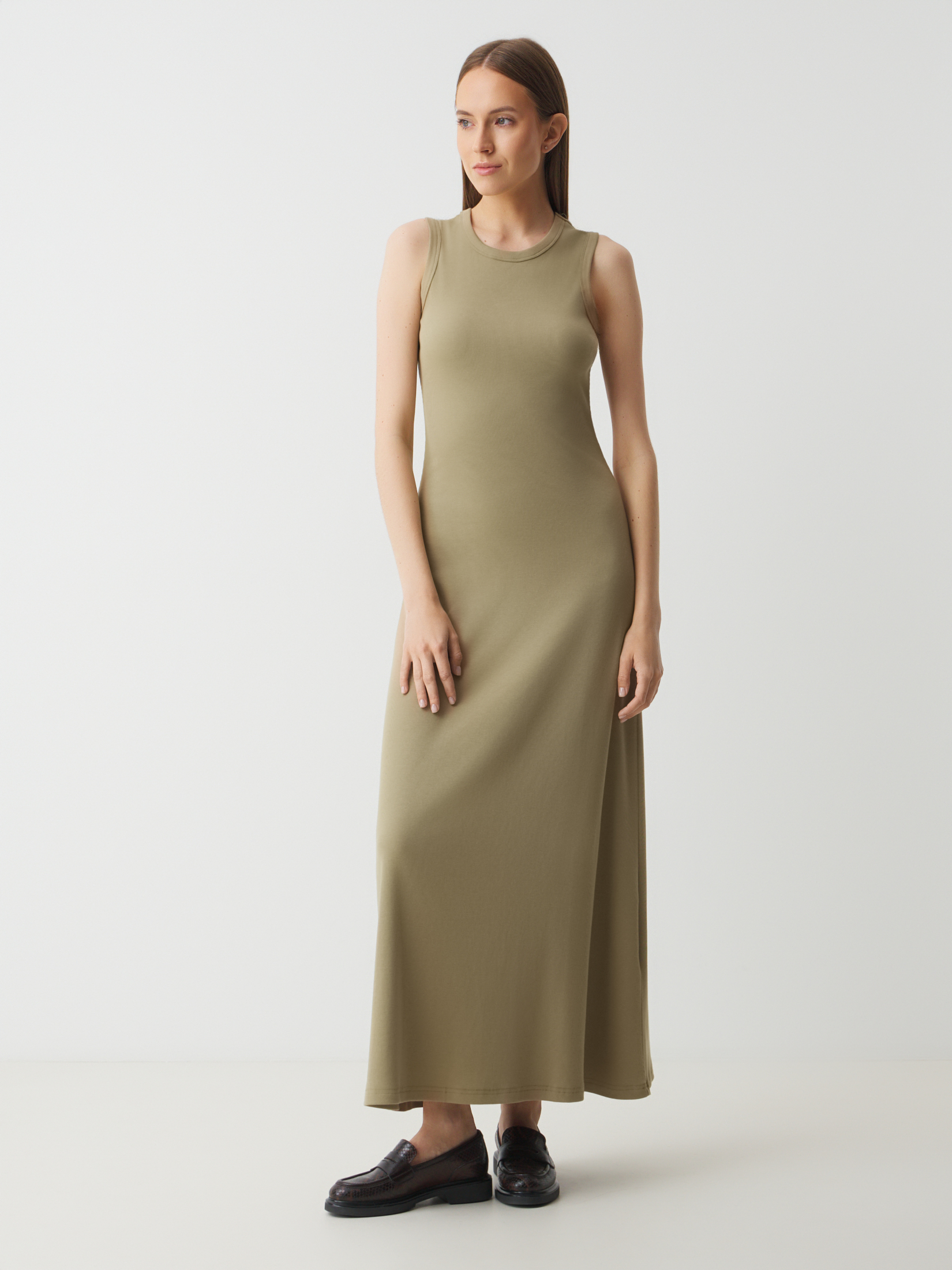 Женское платье MAISON DAVID 4525551, светлый хаки