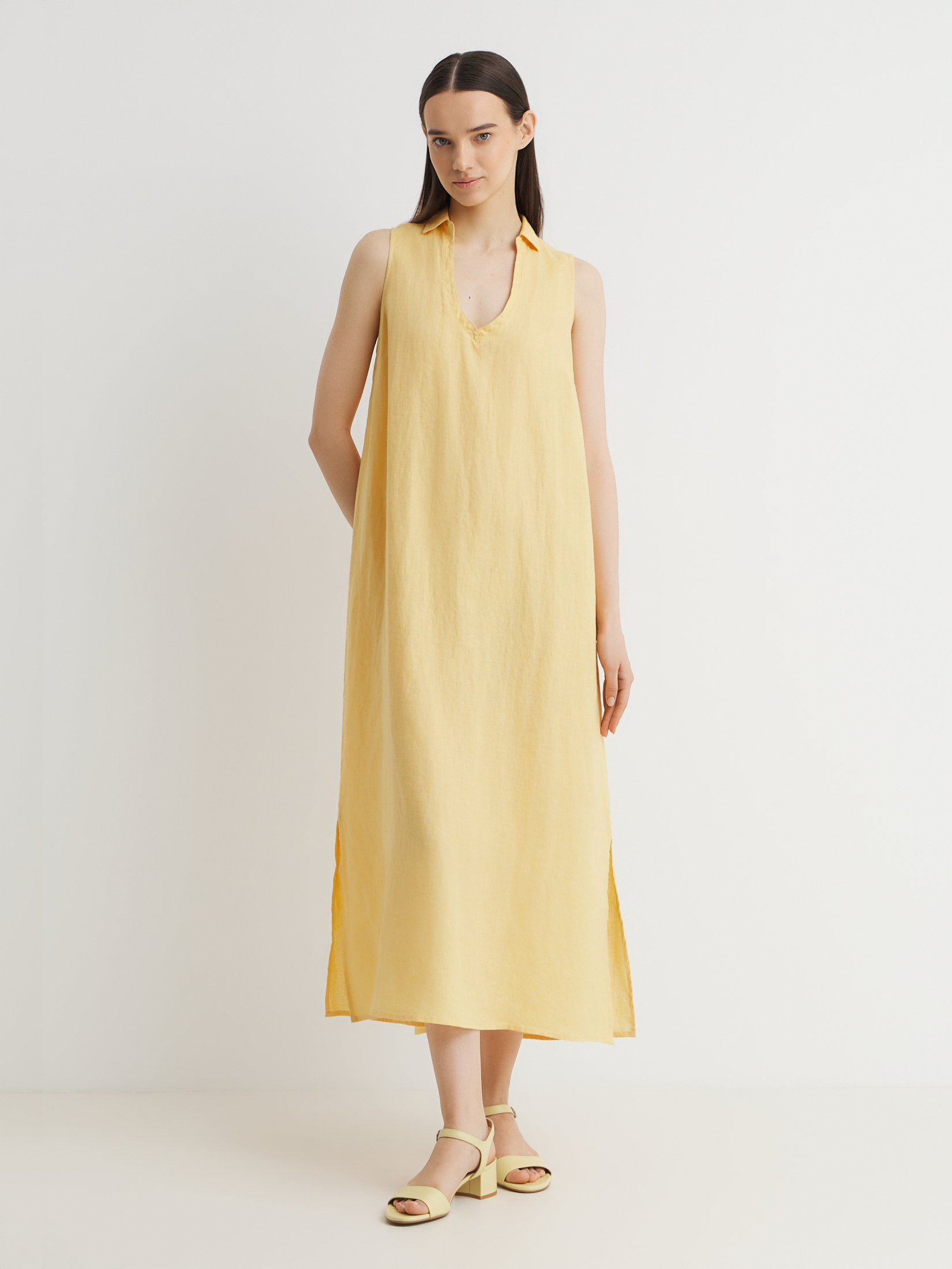 Женское платье MAISON DAVID 3033184, желтый