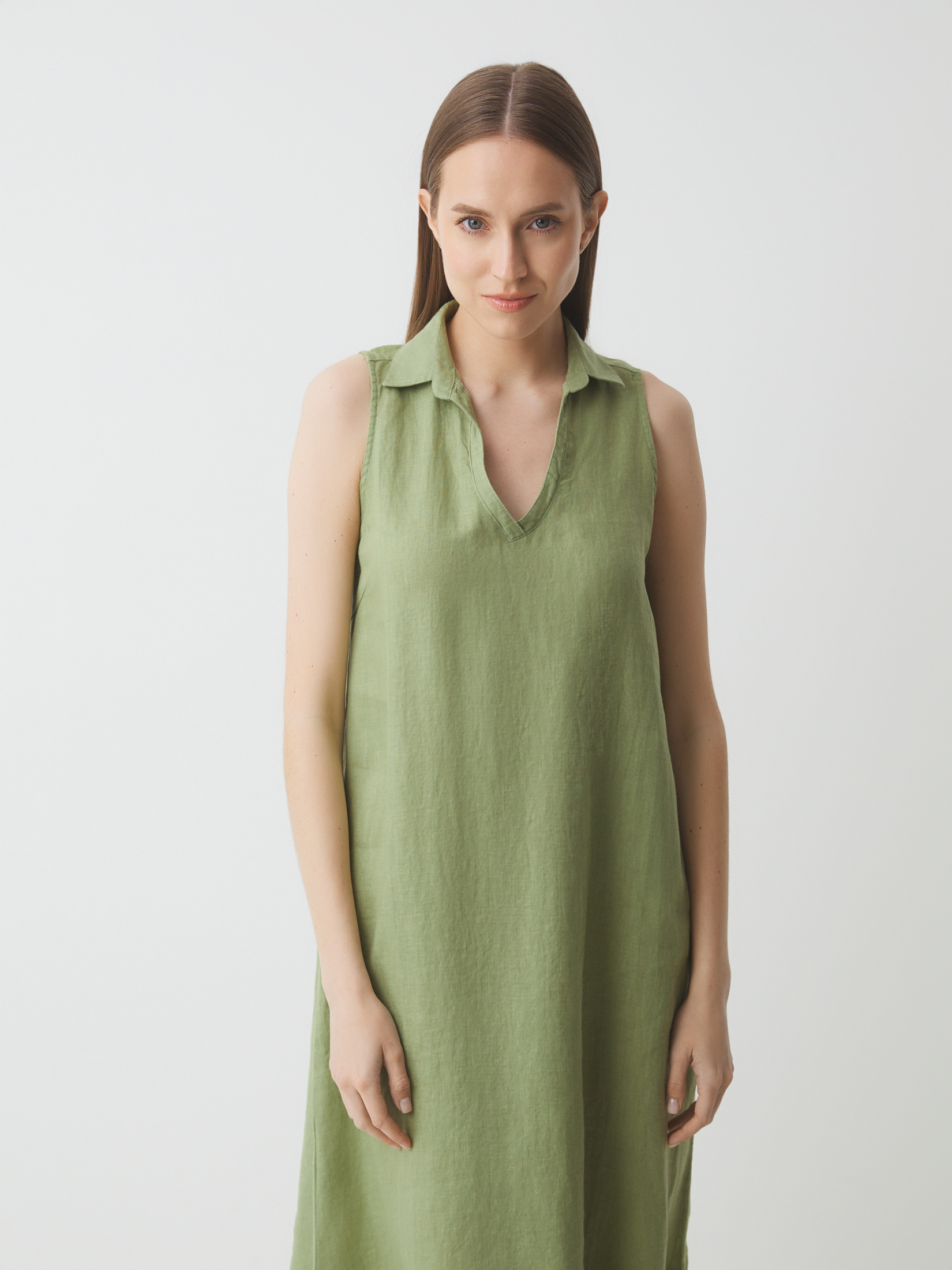 Женское платье MAISON DAVID 3210903, светло-зеленый