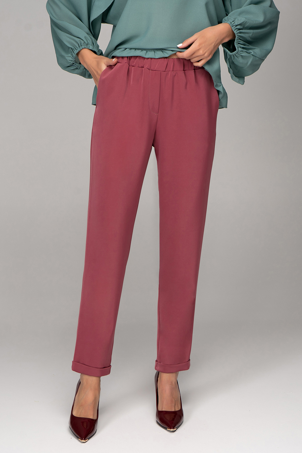 Брюки Саббиани (пыльная роза)