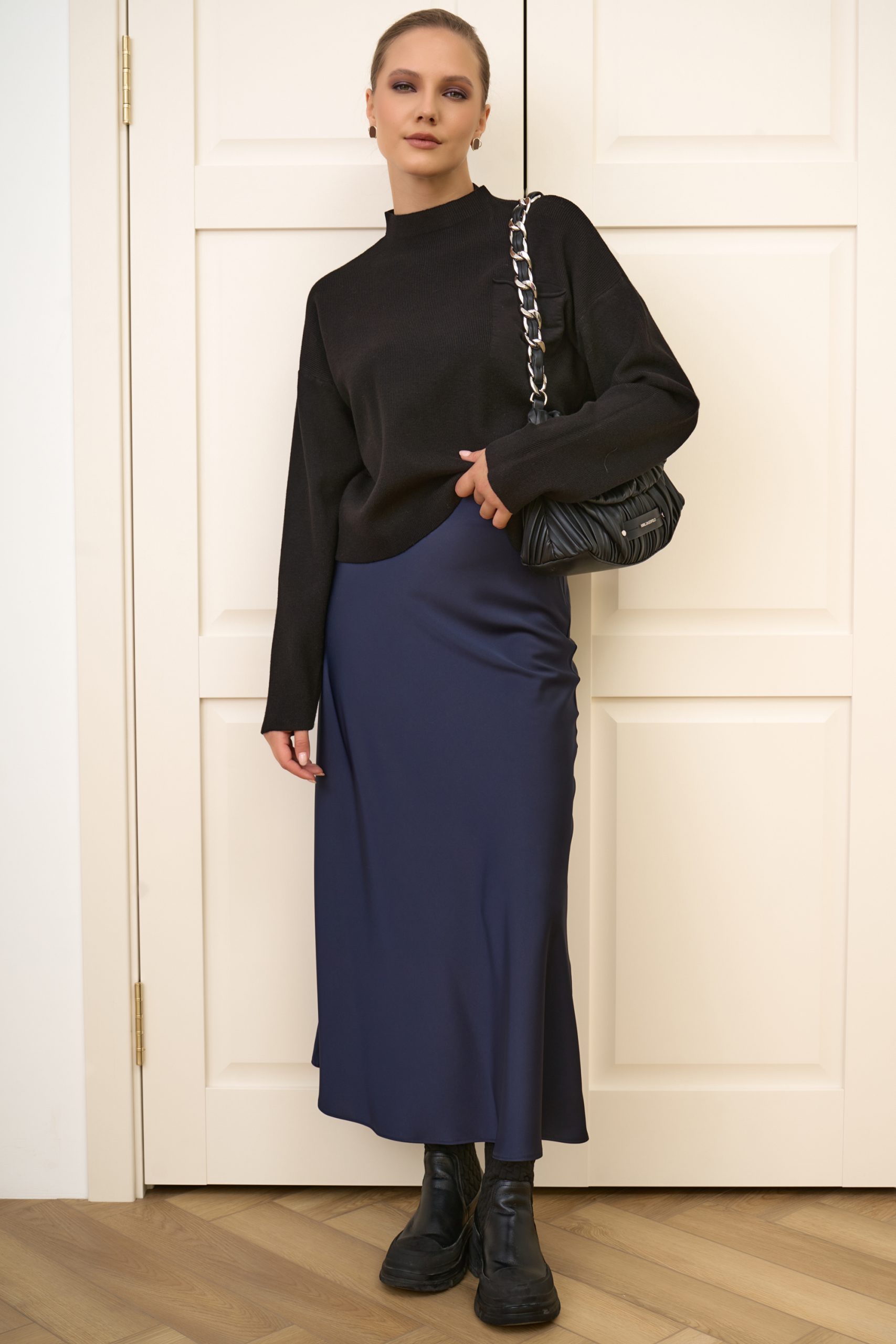 Пуловер Сара (чёрный)