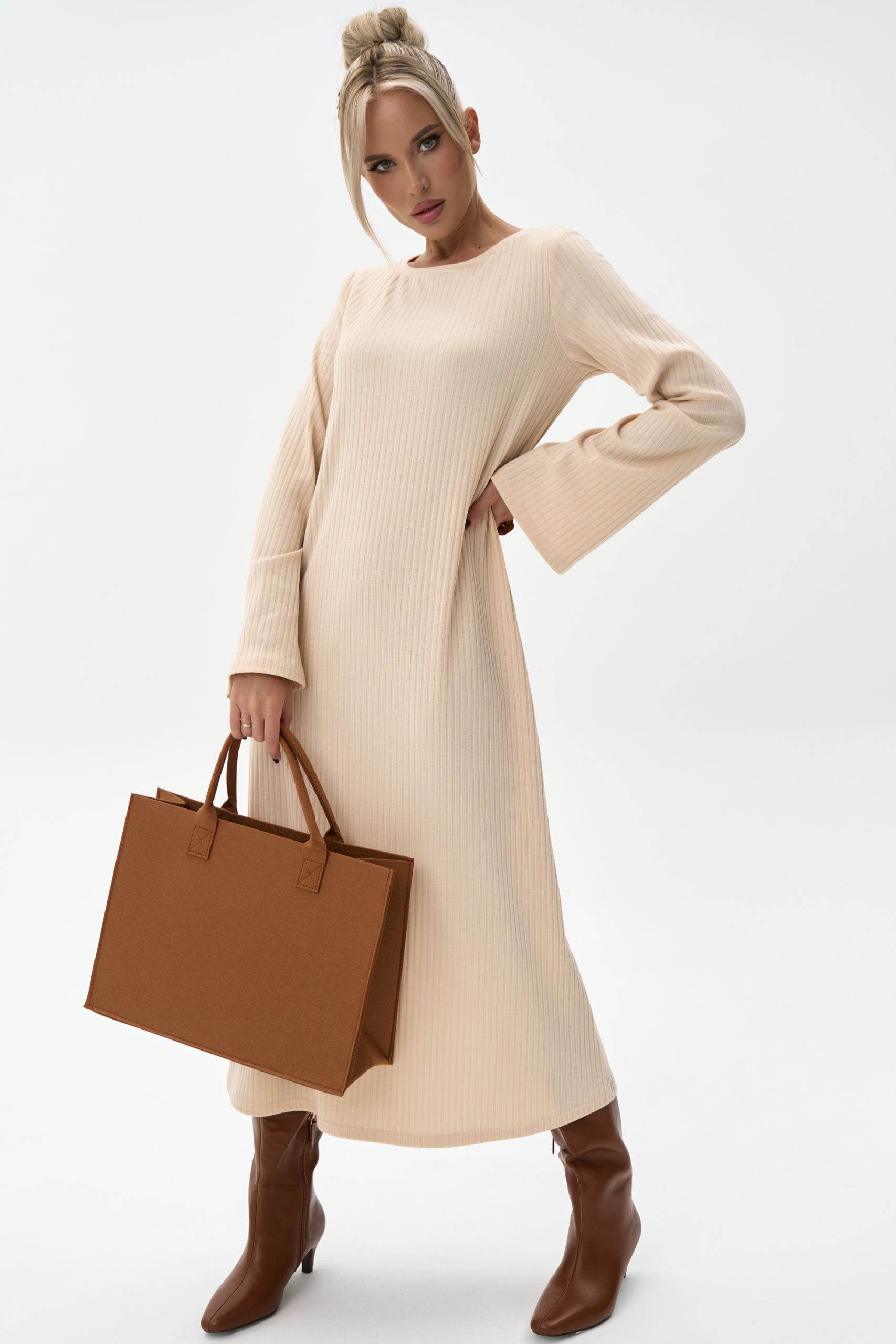 Платье Бетани (бежевый)