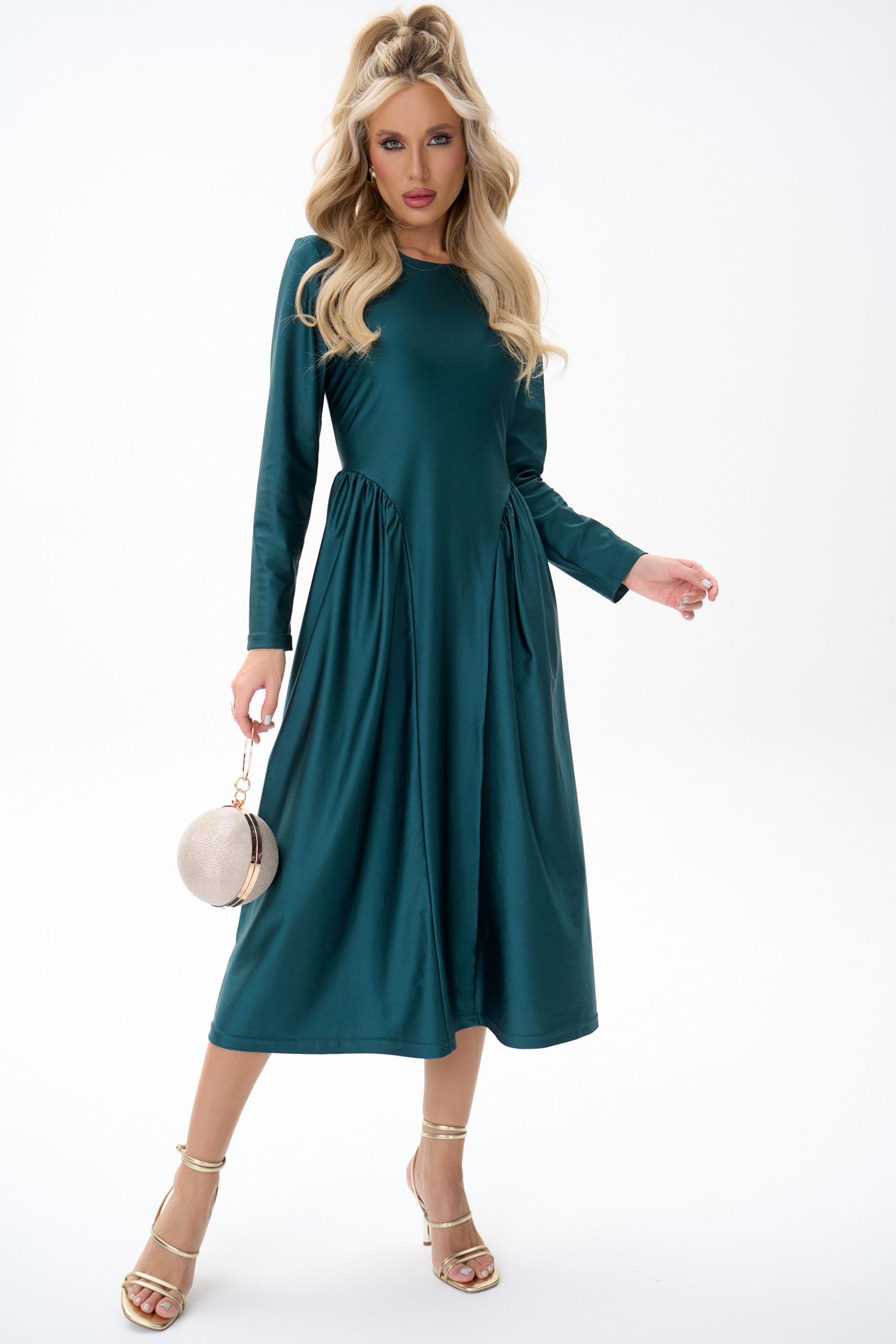 Платье Донна (изумрдный)